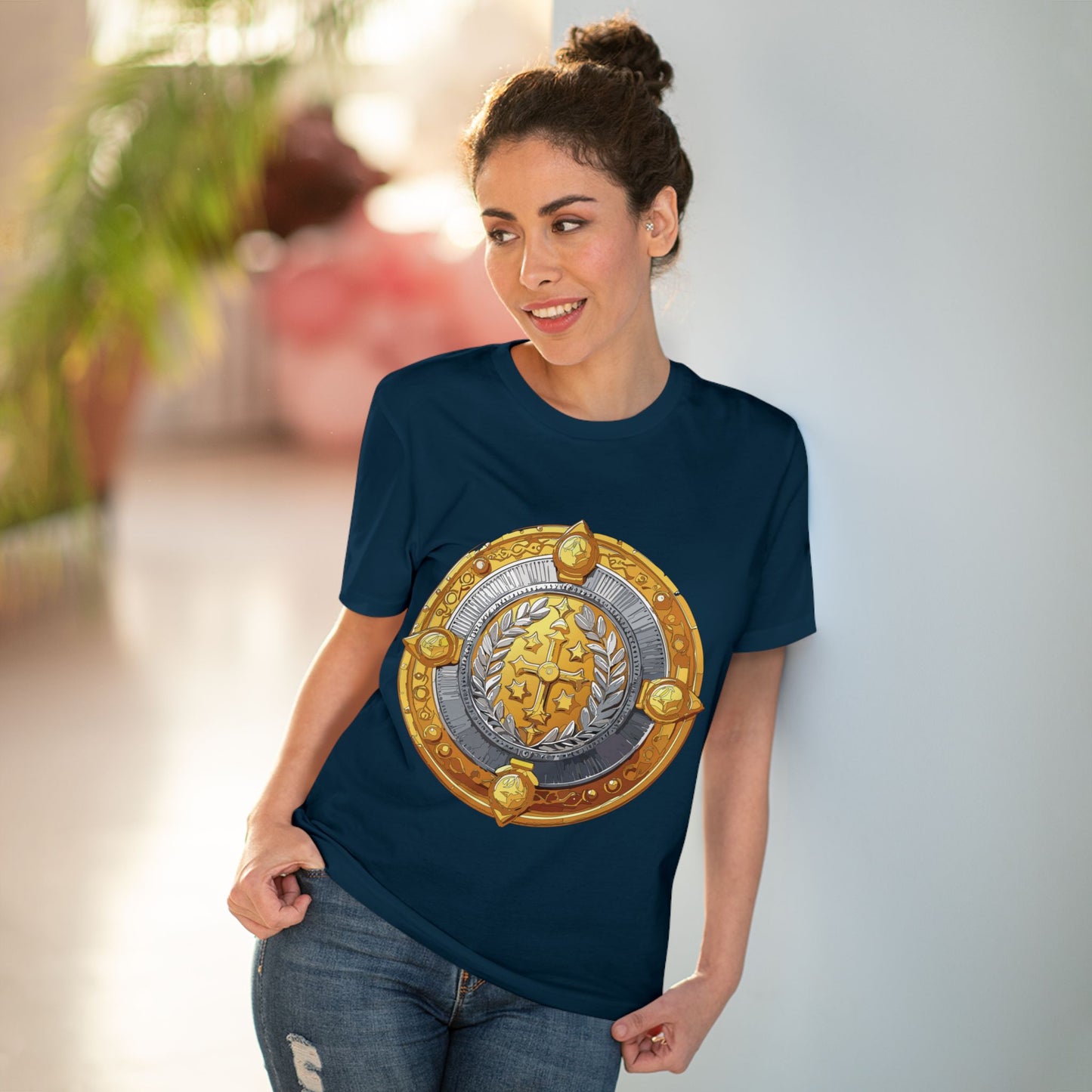 Organic T-shirt with Coin