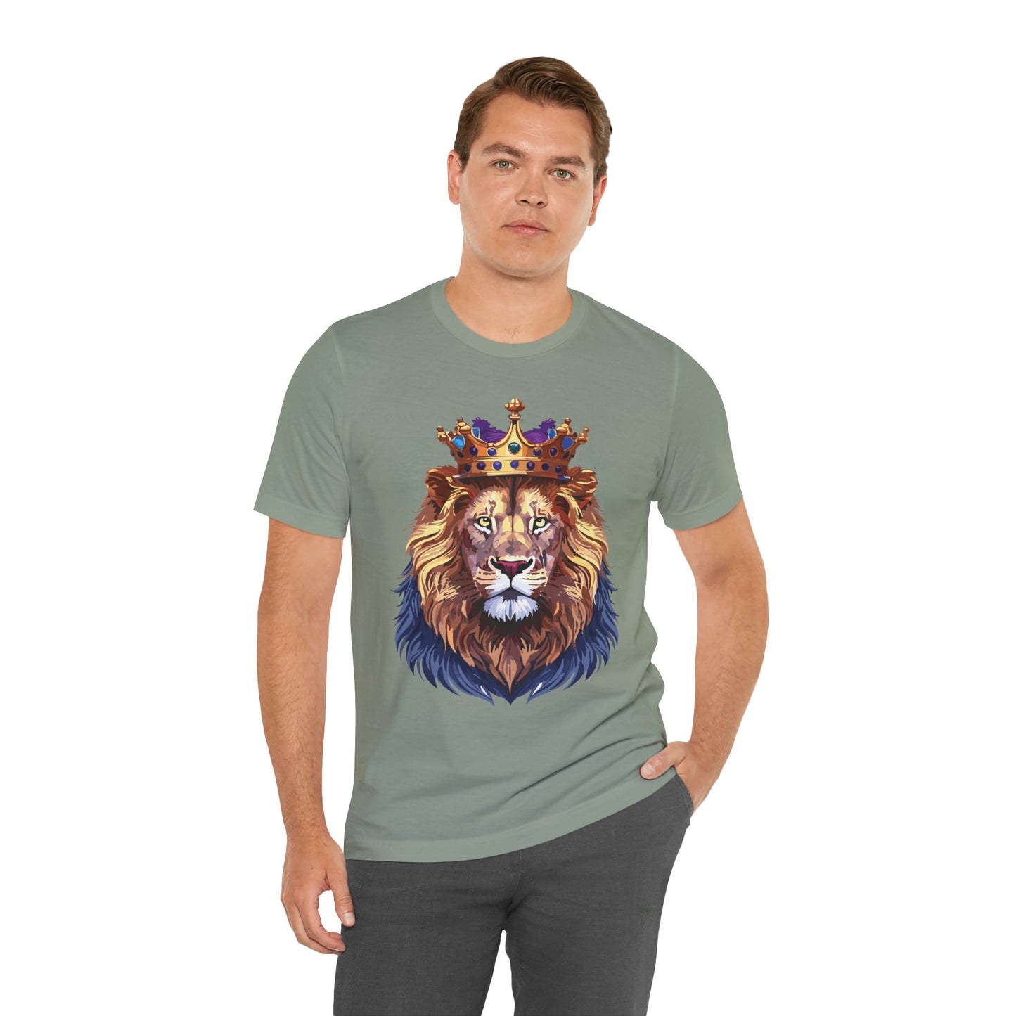 Unisex Animal Shirt, Tee Shirt with Animals, Art Design Tee Shirt, Wild Animals Shirt