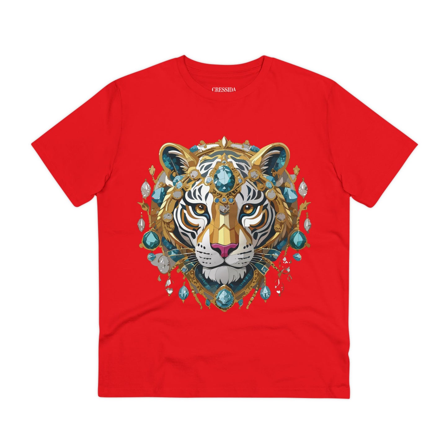 Organic T-shirt with Animals - Tiger