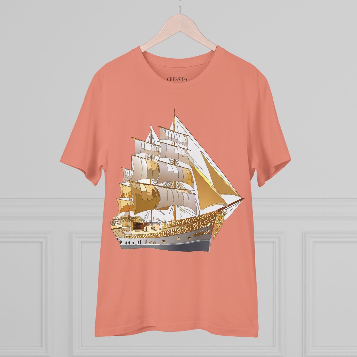 Organic T-shirt with Ship