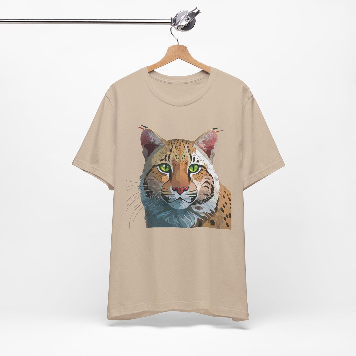 Unisex Animal Shirt, Tee Shirt with Animals, Art Design Tee Shirt, Wild Animals Shirt