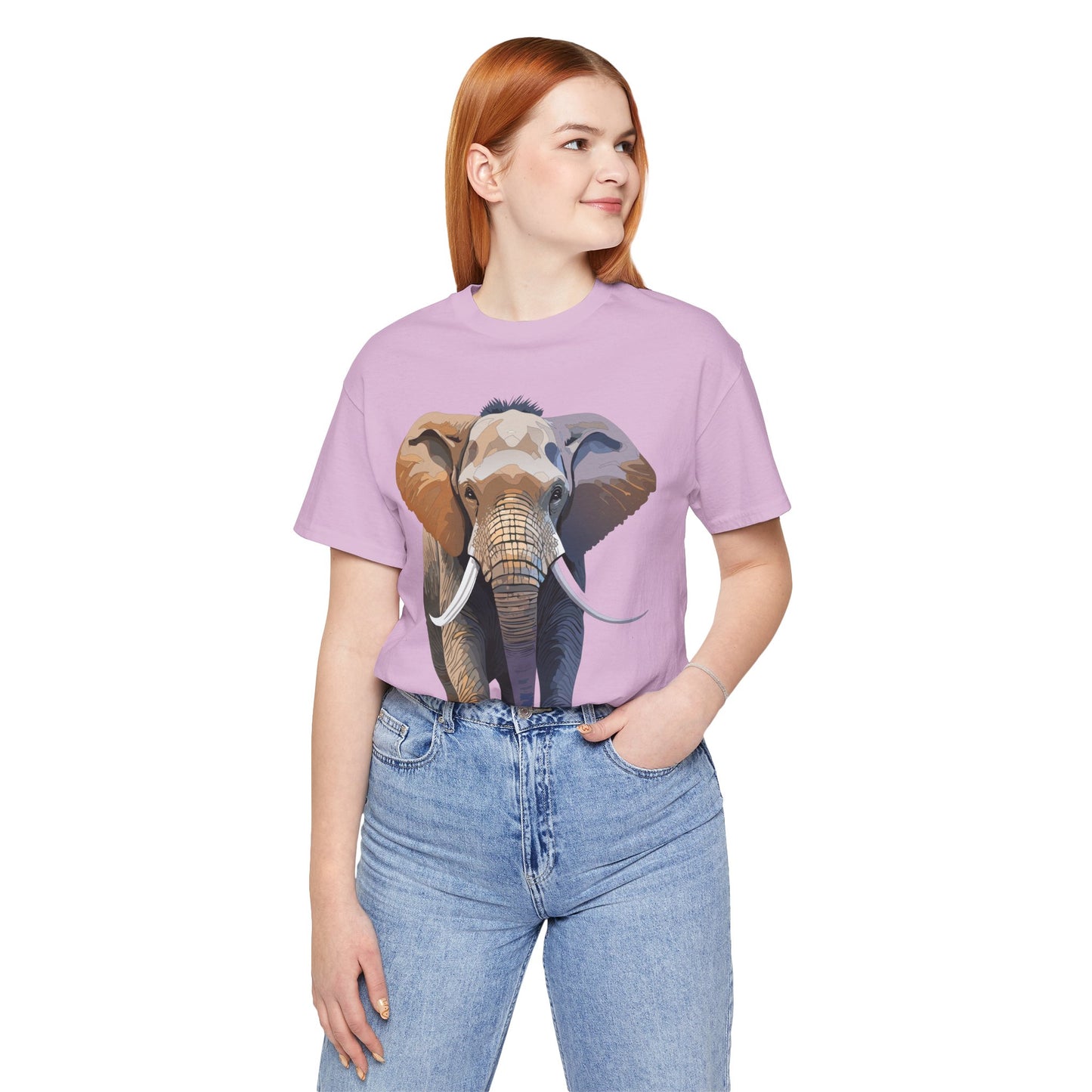 Unisex Animal Shirt, Tee Shirt with Animals, Art Design Tee Shirt, Wild Animals Shirt