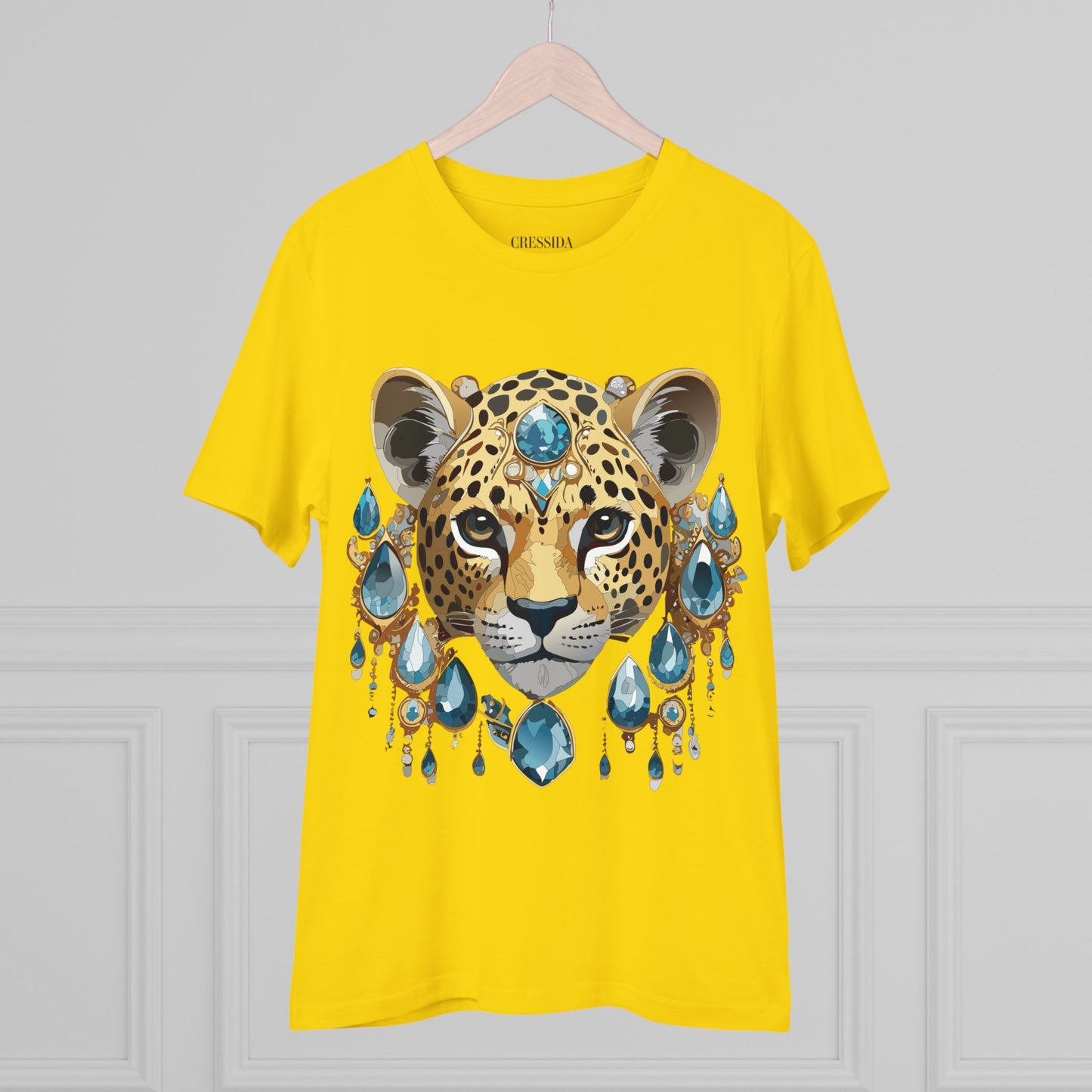 Organic T-shirt with Animals - Cheetah