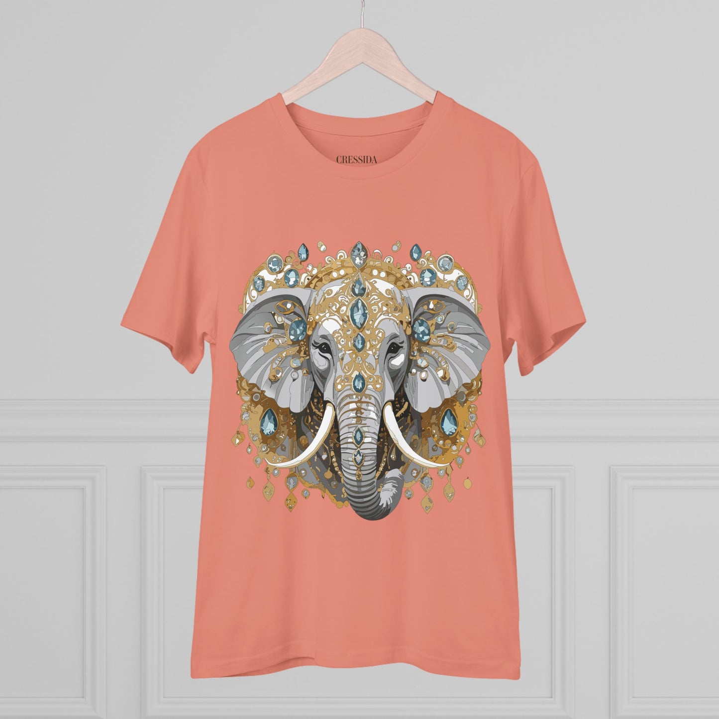 Organic T-shirt with Animals - Elephant