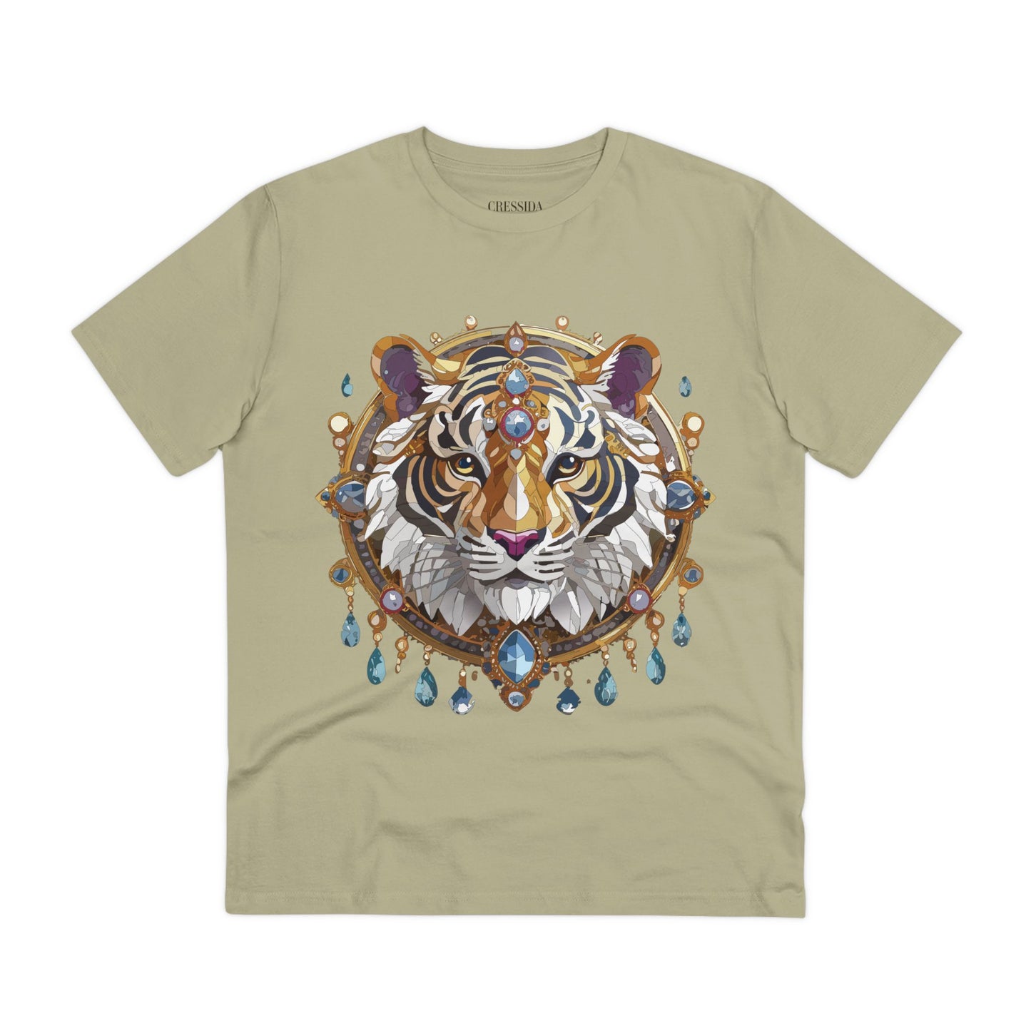 Organic T-shirt with Animals - Tiger