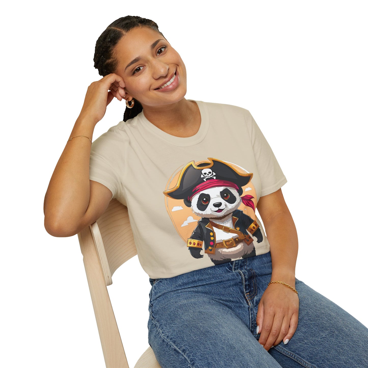 Panda Shirt, T Shirt with Panda, Animal Shirt, Tee Shirt with Animals