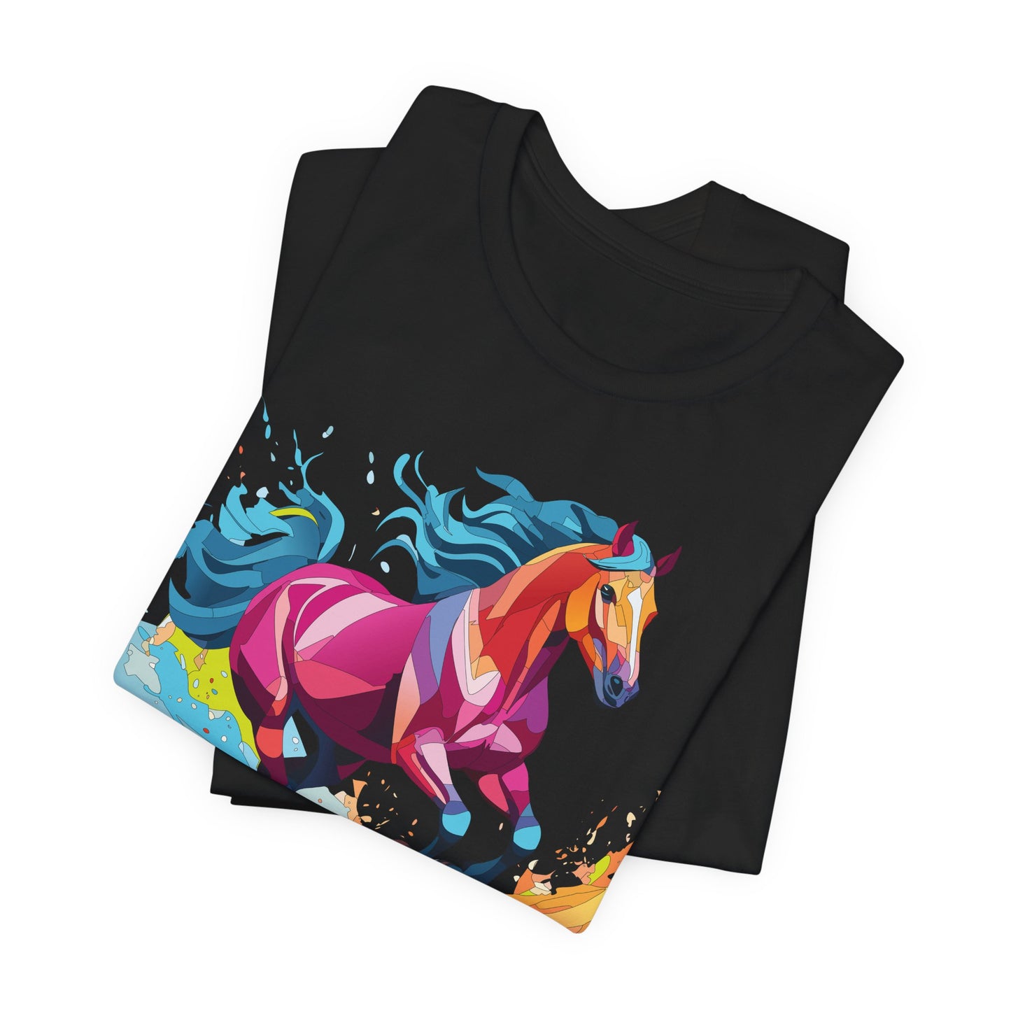 Unisex Animal Shirt, Tee Shirt with Animals, Art Design Tee Shirt, Wild Animals Shirt