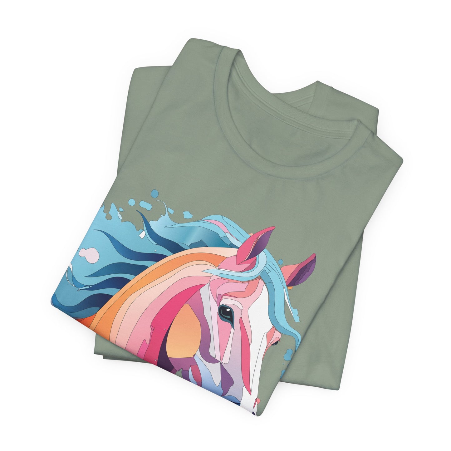 Unisex Animal Shirt, Tee Shirt with Animals, Art Design Tee Shirt, Wild Animals Shirt