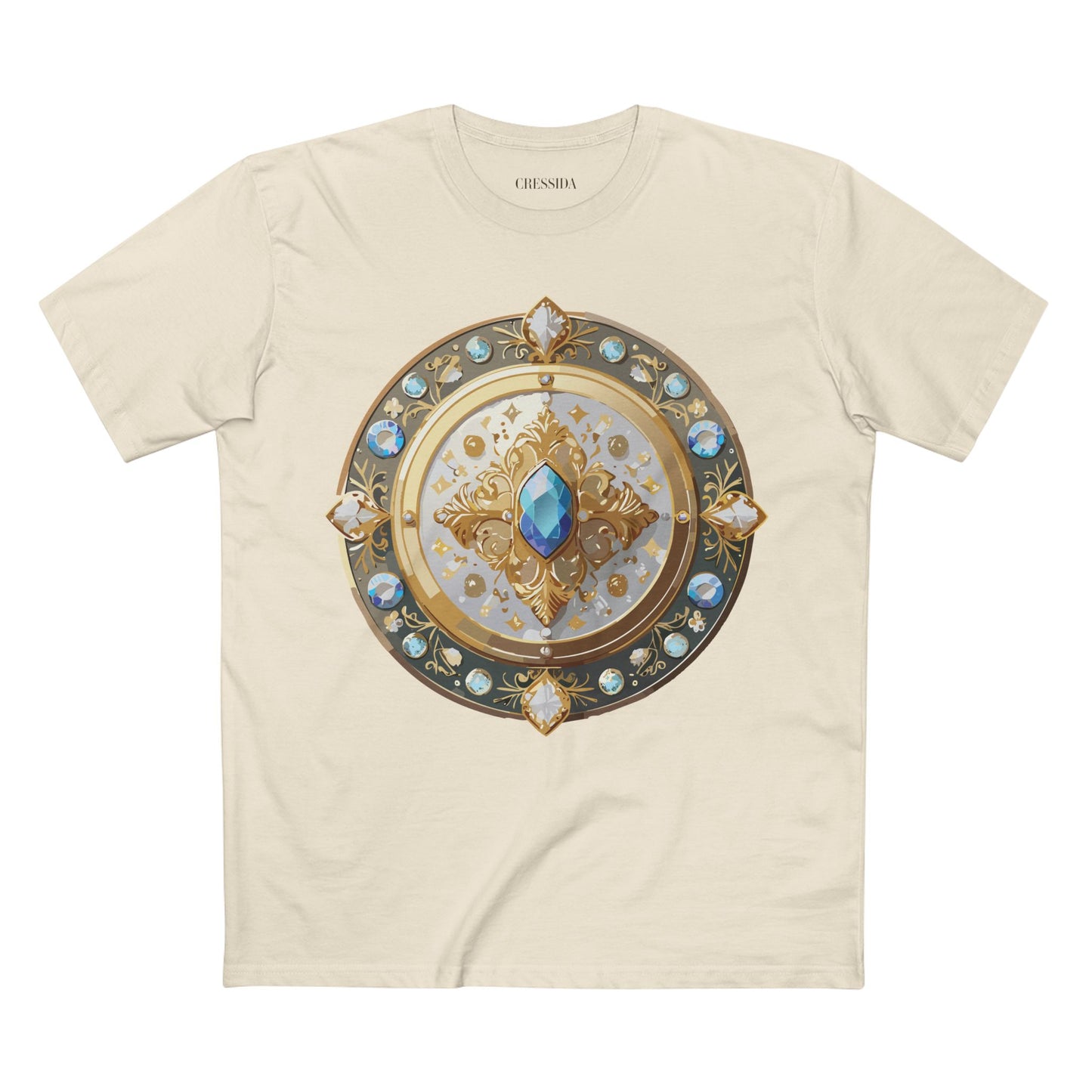 Medallion Shirt, Shirt with Medallion, Tee Shirt with Medal