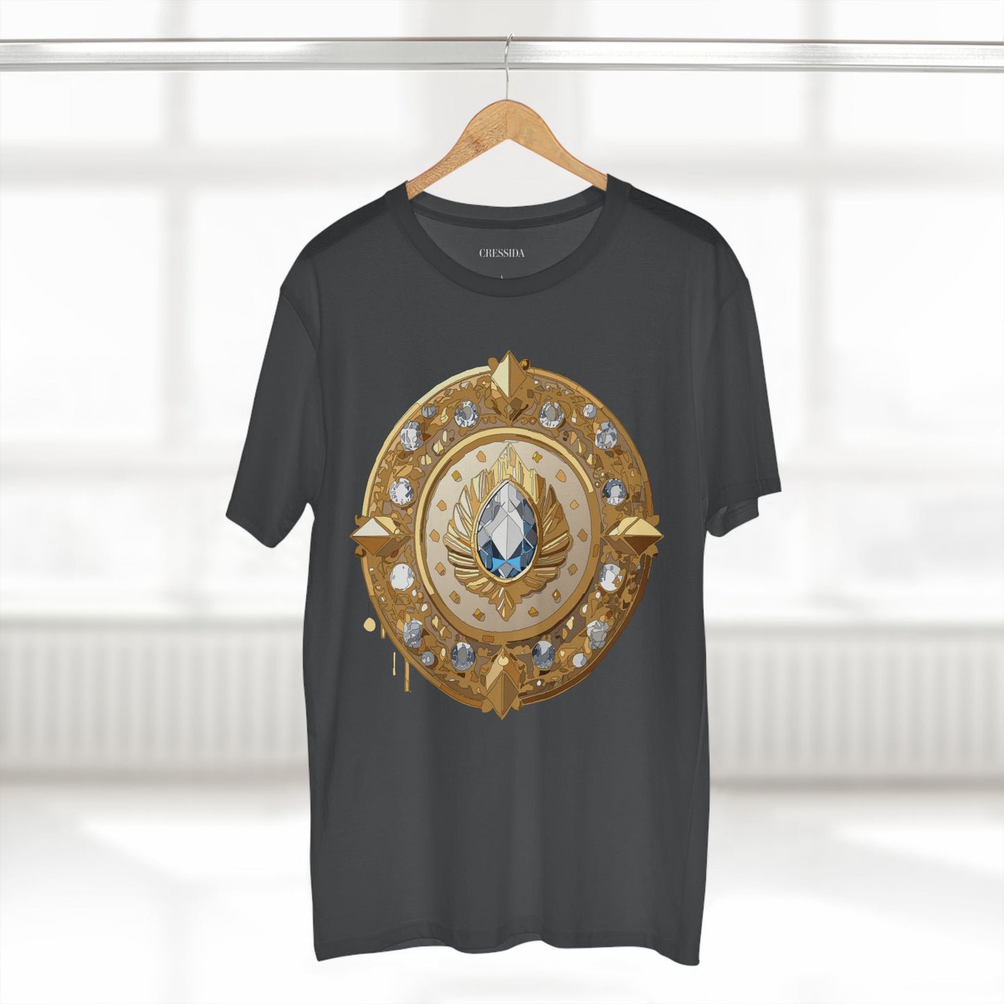 Medallion Shirt, Shirt with Medallion, Tee Shirt with Medal
