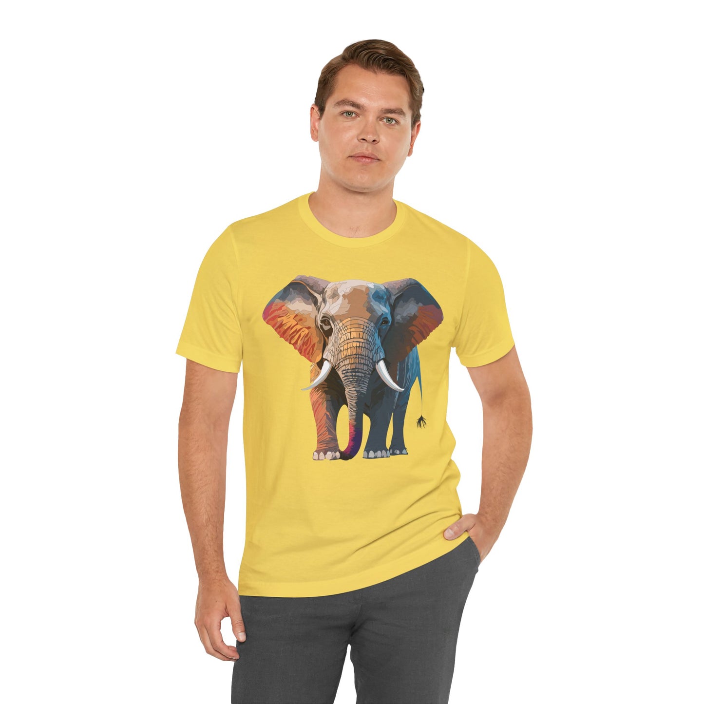 Unisex Animal Shirt, Tee Shirt with Animals, Art Design Tee Shirt, Wild Animals Shirt