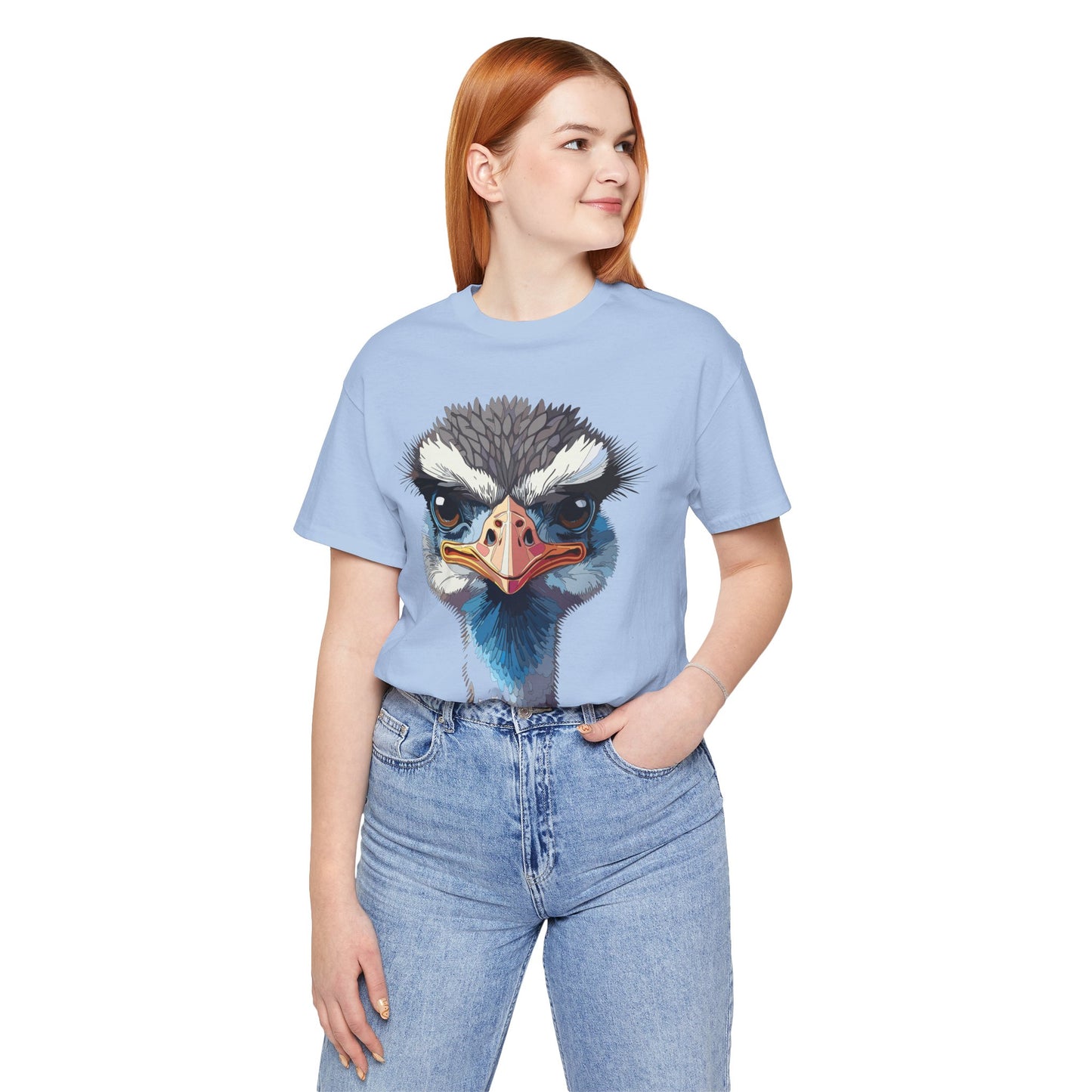 Unisex Animal Shirt, Tee Shirt with Animals, Art Design Tee Shirt, Wild Animals Shirt