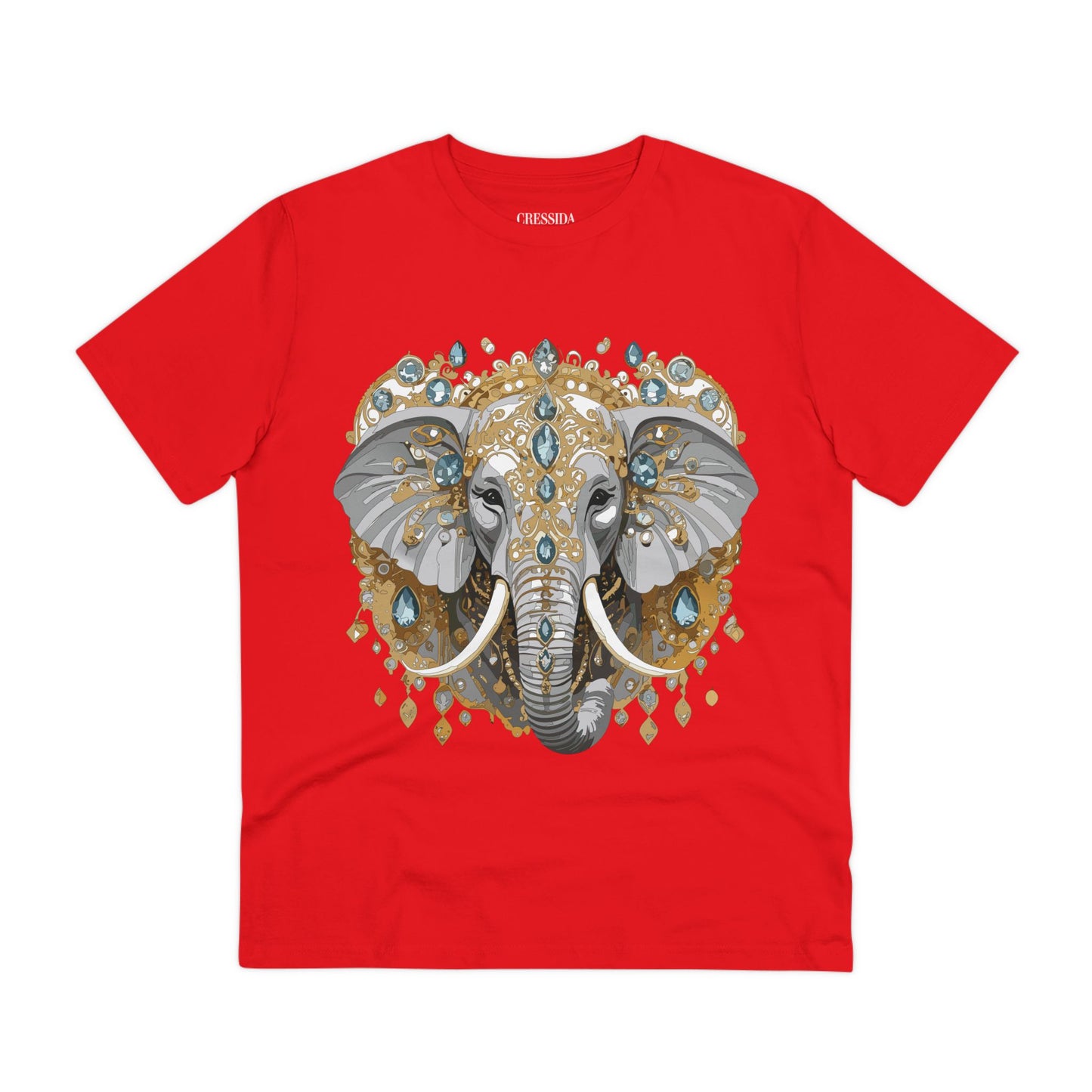 Organic T-shirt with Animals - Elephant