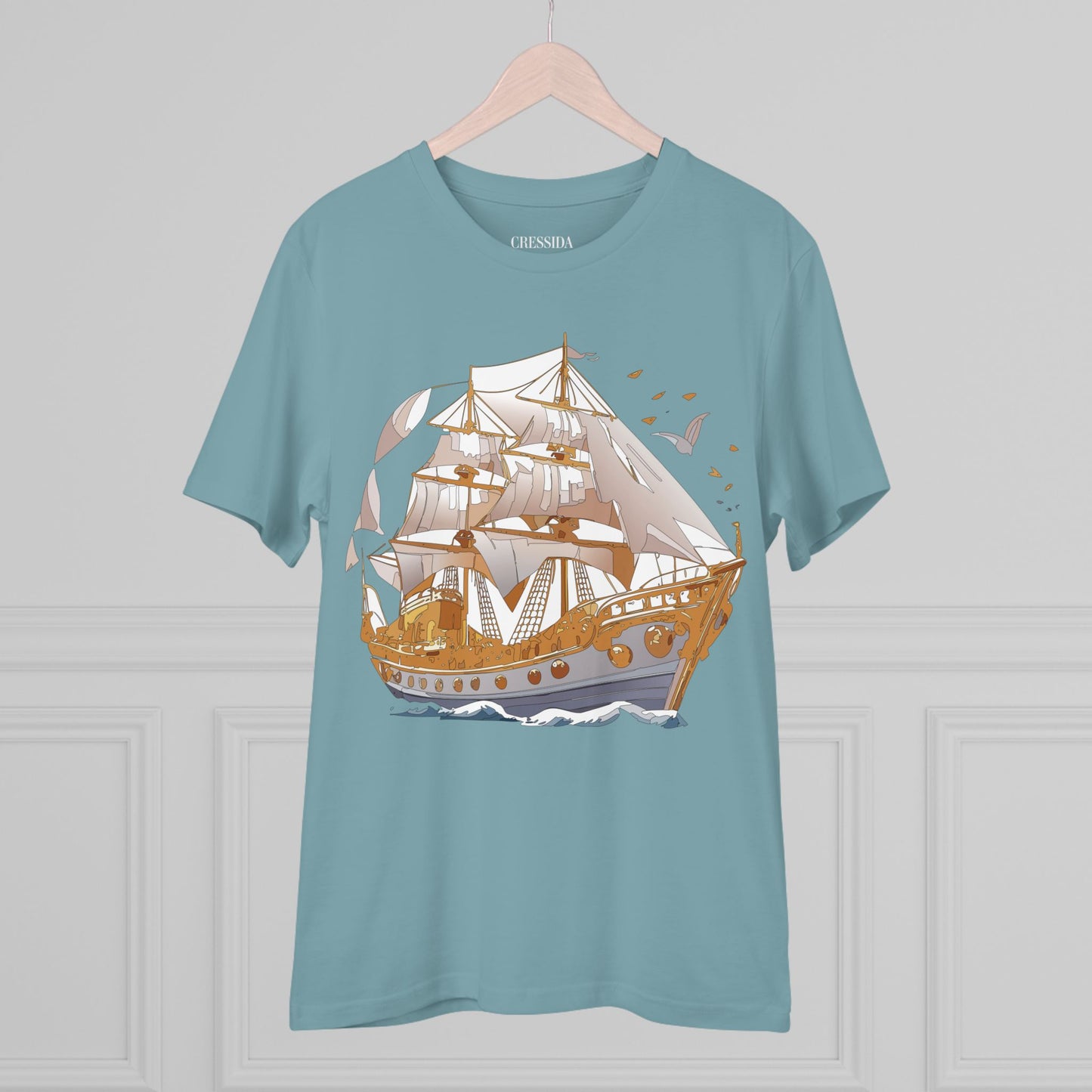 Organic T-shirt with Ship