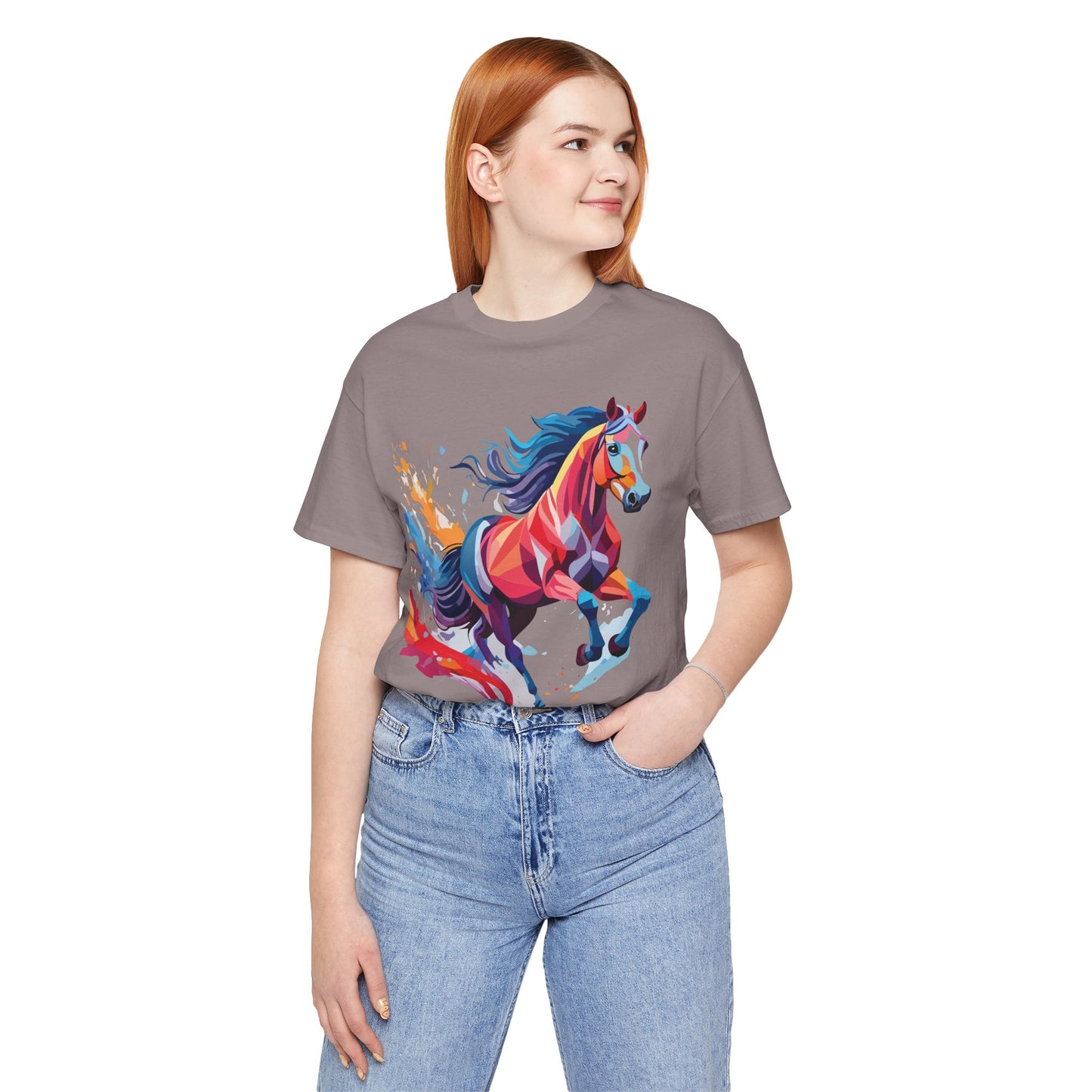Unisex Animal Shirt, Tee Shirt with Animals, Art Design Tee Shirt, Wild Animals Shirt