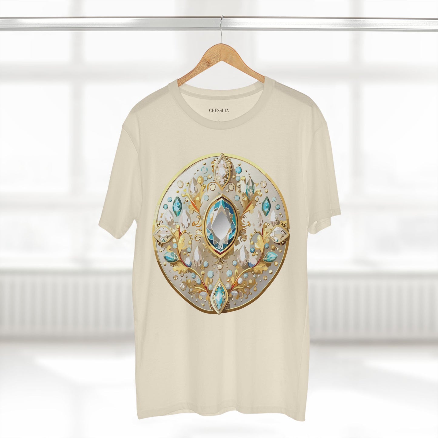 Medallion Shirt, Shirt with Medallion, Tee Shirt with Medal