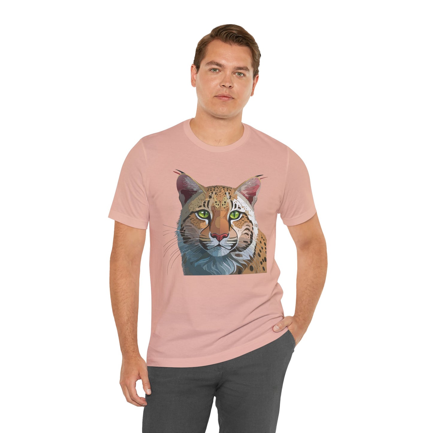 Unisex Animal Shirt, Tee Shirt with Animals, Art Design Tee Shirt, Wild Animals Shirt