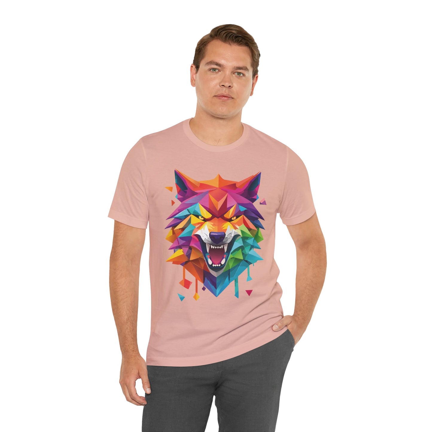 Unisex Animal Shirt, Tee Shirt with Animals, Art Design Tee Shirt, Wild Animals Shirt