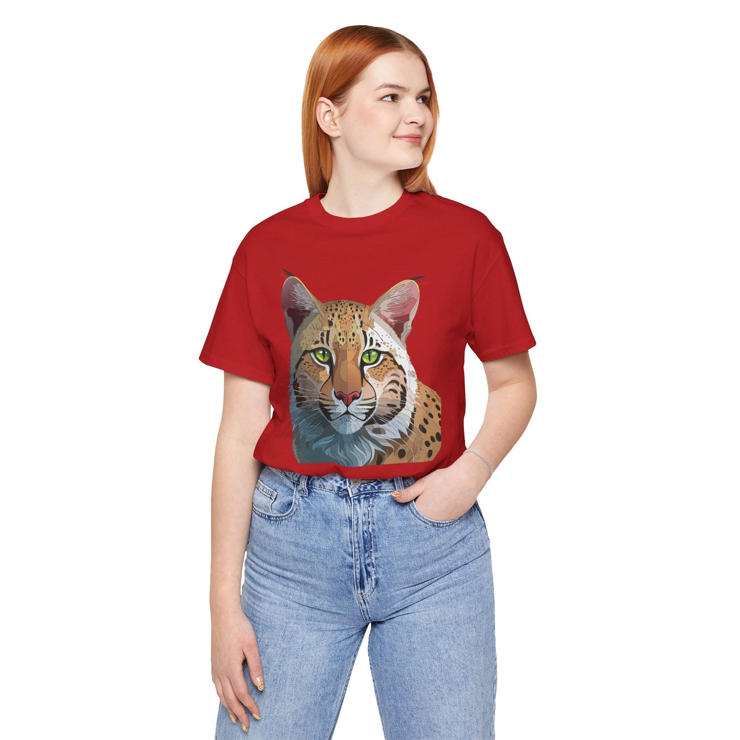 Unisex Animal Shirt, Tee Shirt with Animals, Art Design Tee Shirt, Wild Animals Shirt
