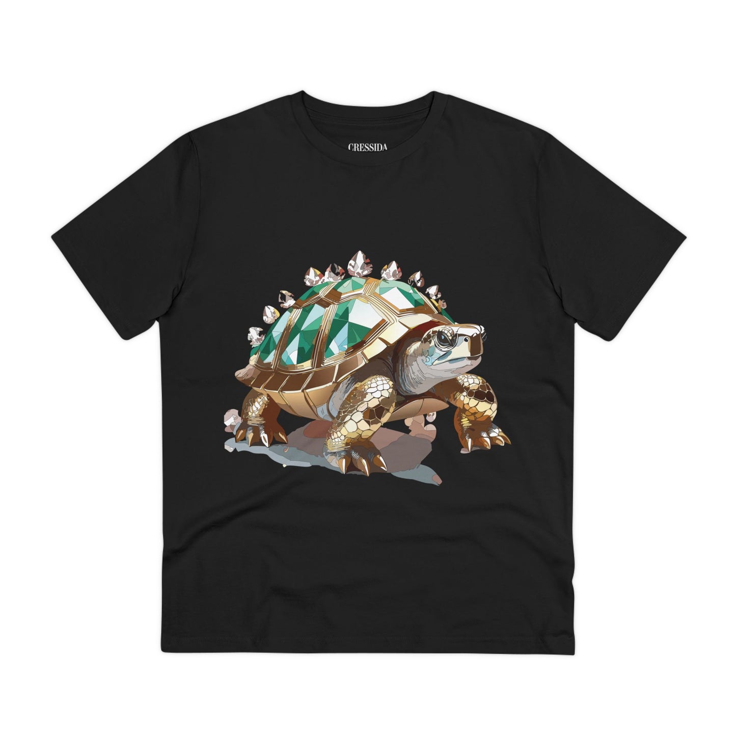 Organic T-shirt with Animals - Turtle