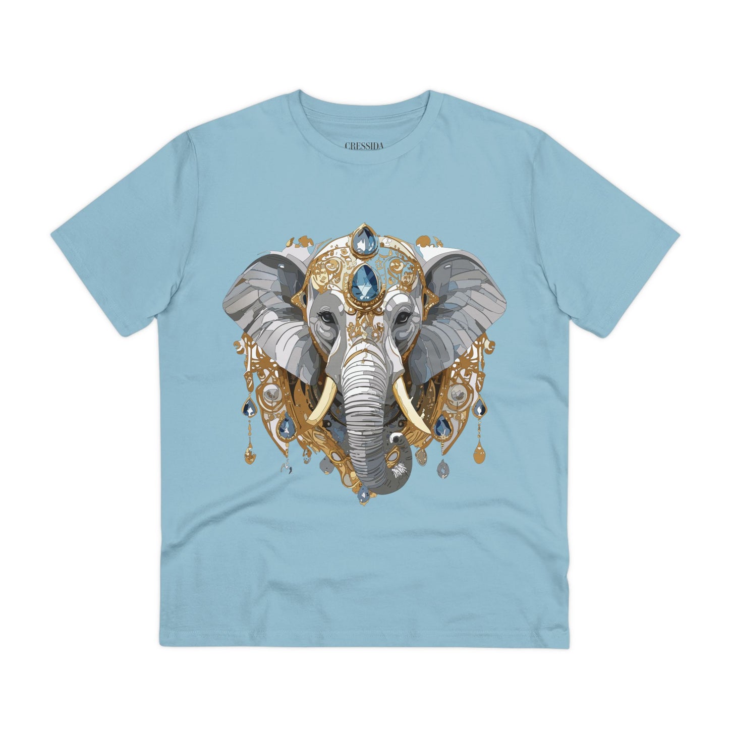 Organic T-shirt with Animals - Elephant