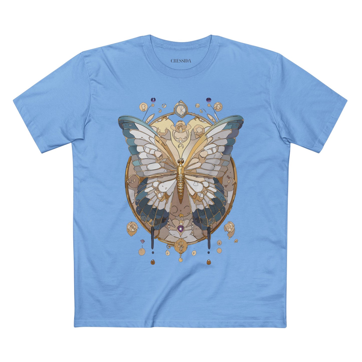 Butterfly shirt, Shirt with Butterfly, Tee Shirt with Antique Butterfly