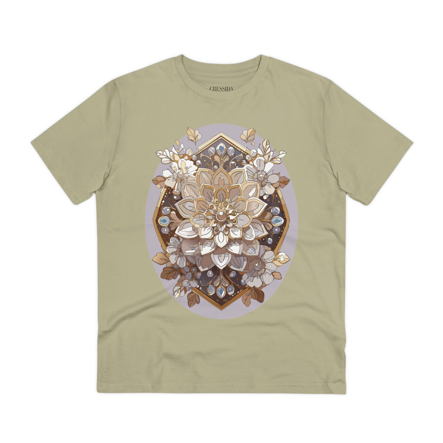 Organic T-shirt with Flower