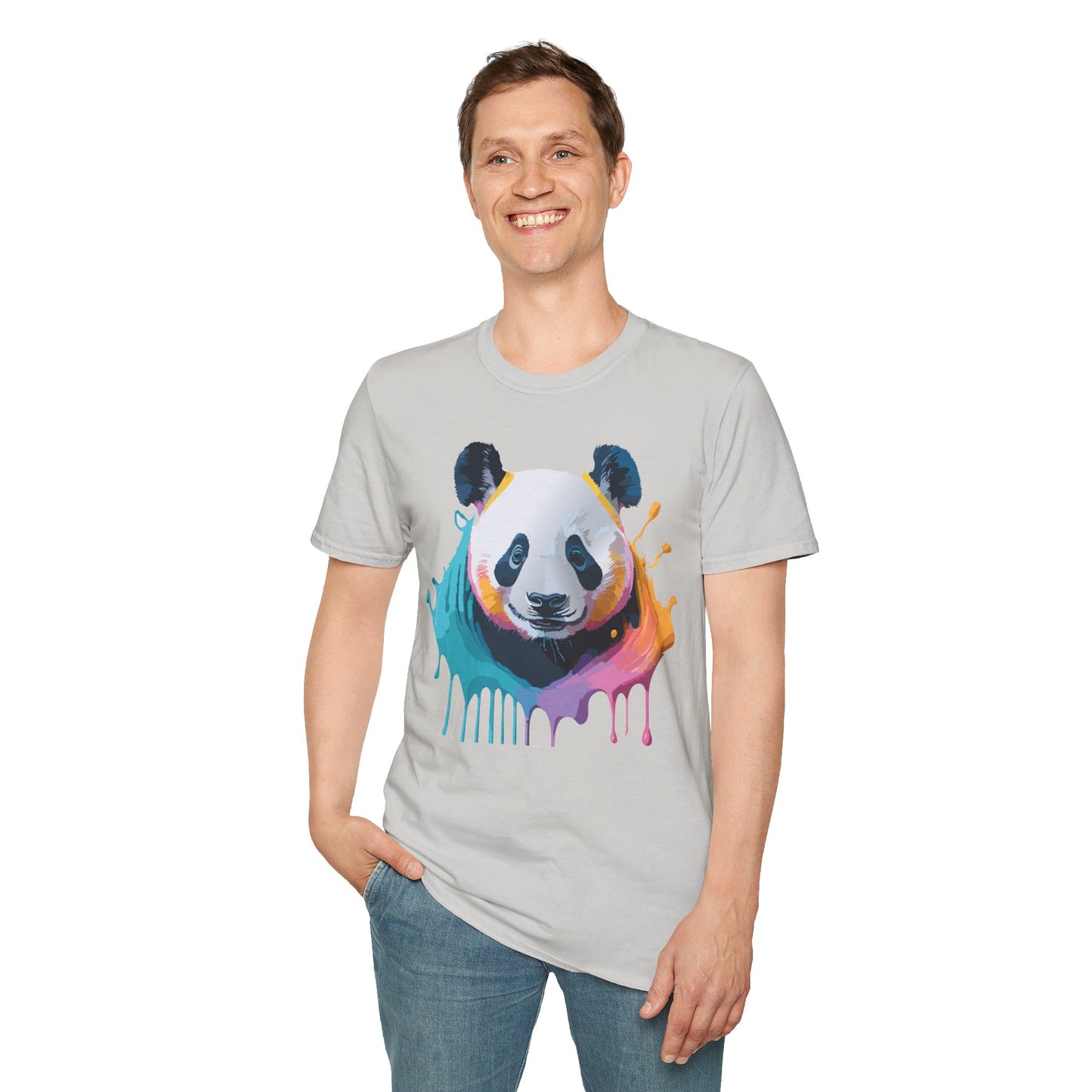 Panda Shirt, T Shirt with Panda, Animal Shirt, Tee Shirt with Animals