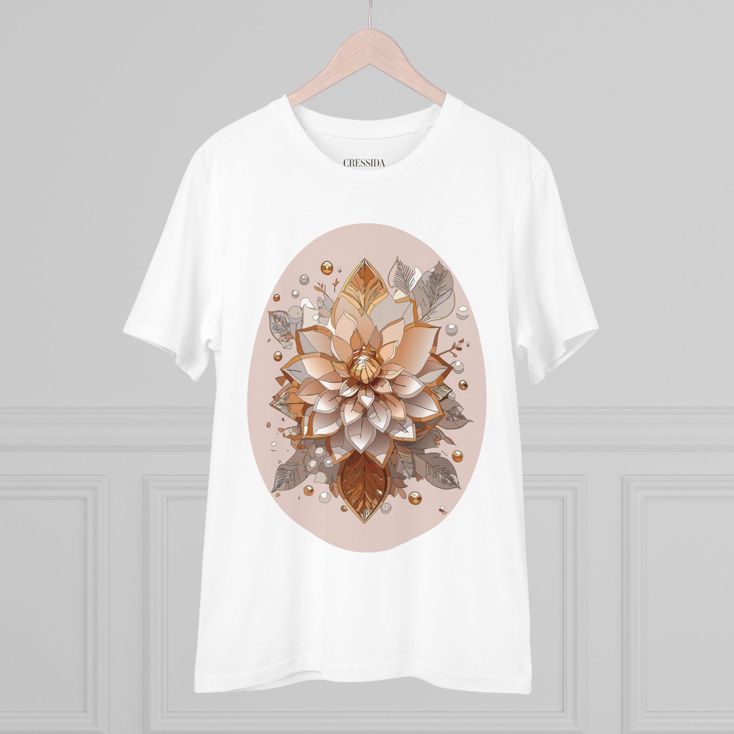 Organic T-shirt with Flower