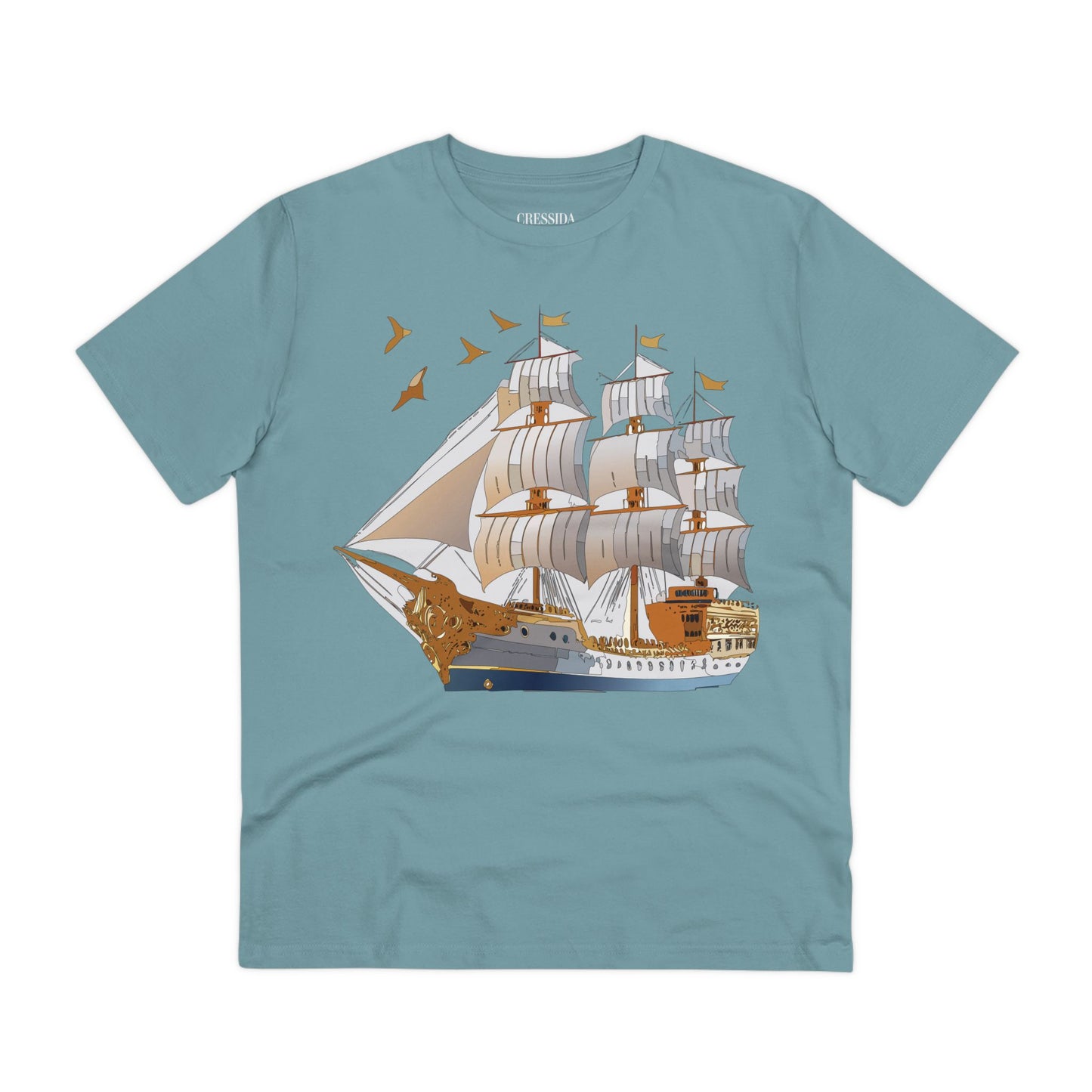 Organic T-shirt with Ship