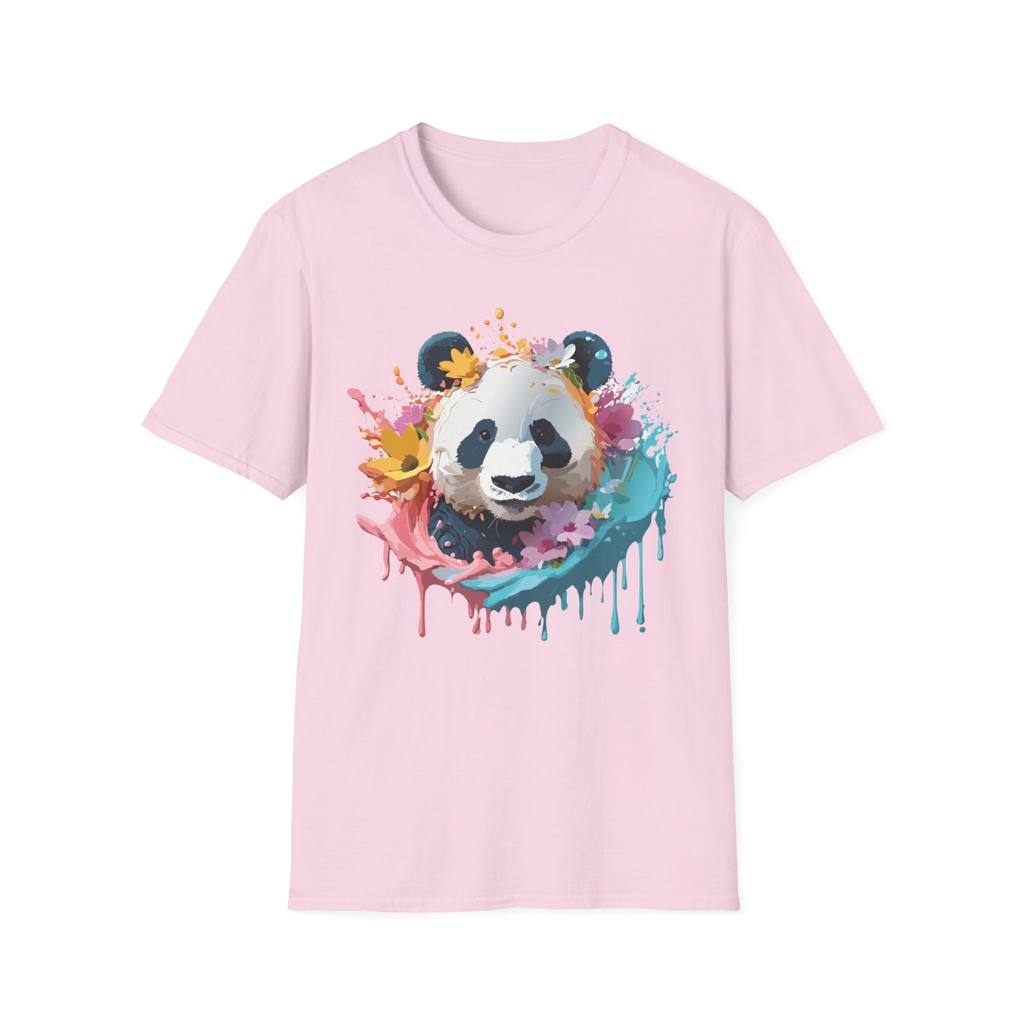 Panda Shirt, T Shirt with Panda, Animal Shirt, Tee Shirt with Animals