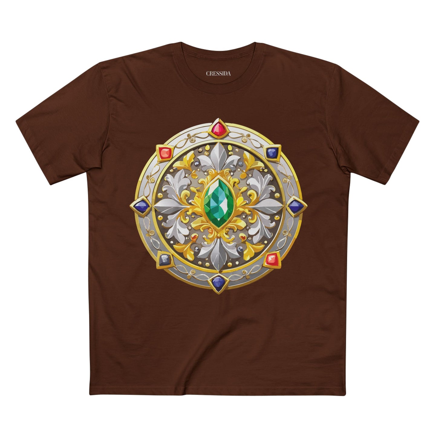 Medallion Shirt, Shirt with Medallion, Tee Shirt with Medal