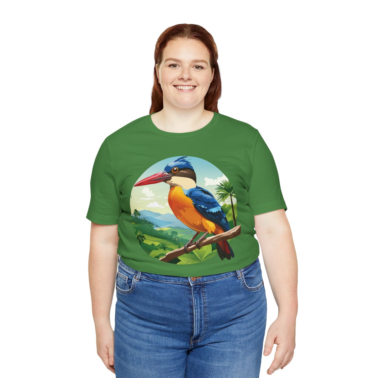 Unisex Animal Shirt, Tee Shirt with Animals, Art Design Tee Shirt, Wild Animals Shirt