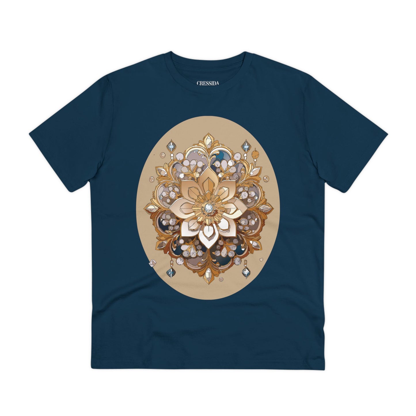 Organic T-shirt with Flower