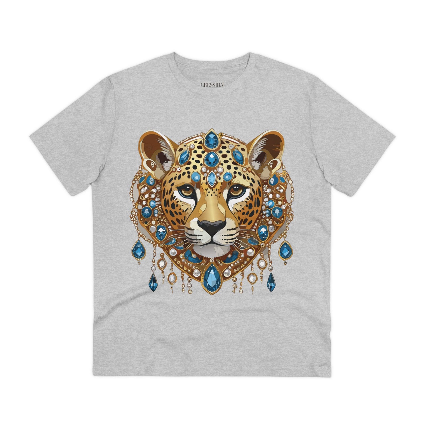 Organic T-shirt with Animals - Cheetah