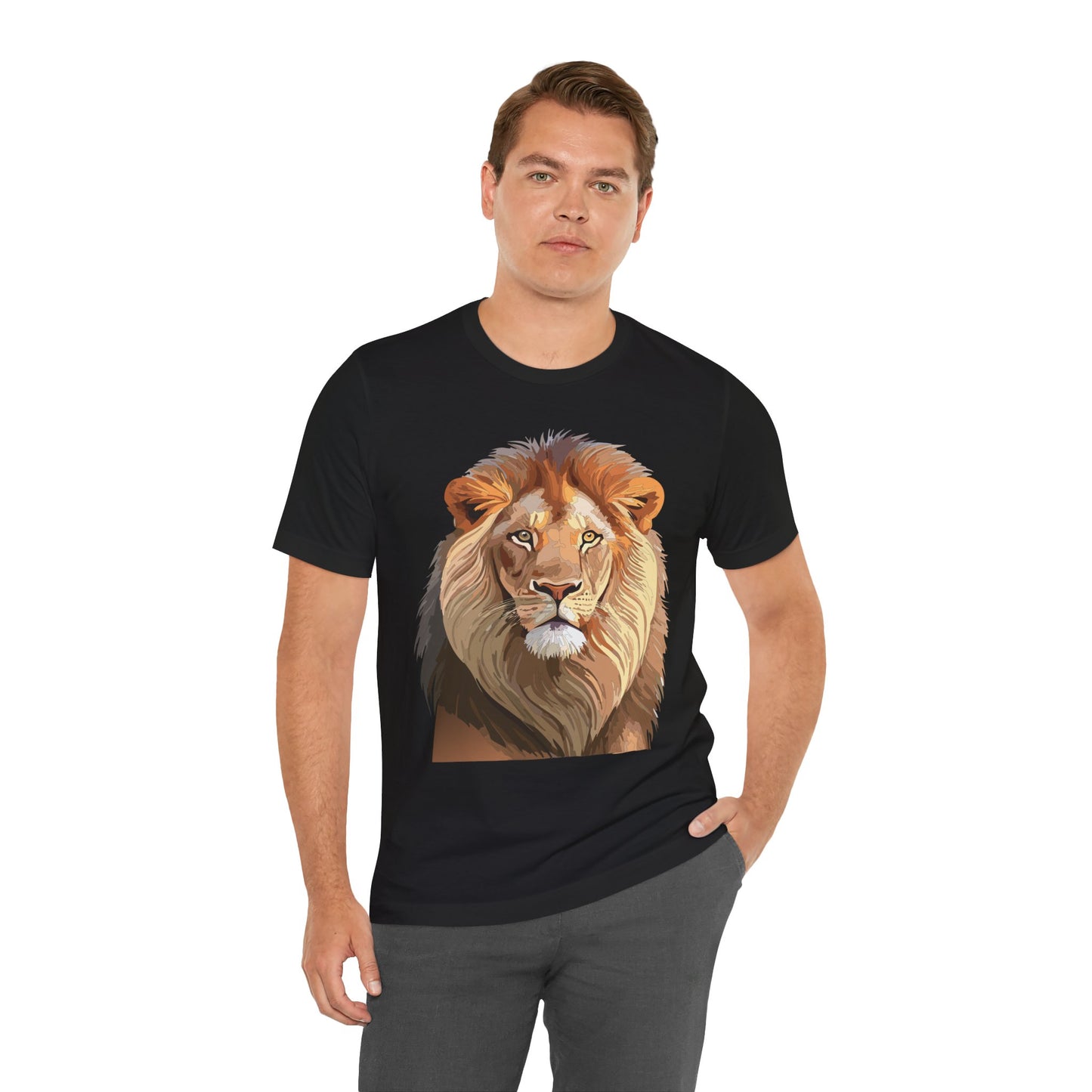 Unisex Animal Shirt, Tee Shirt with Animals, Art Design Tee Shirt, Wild Animals Shirt