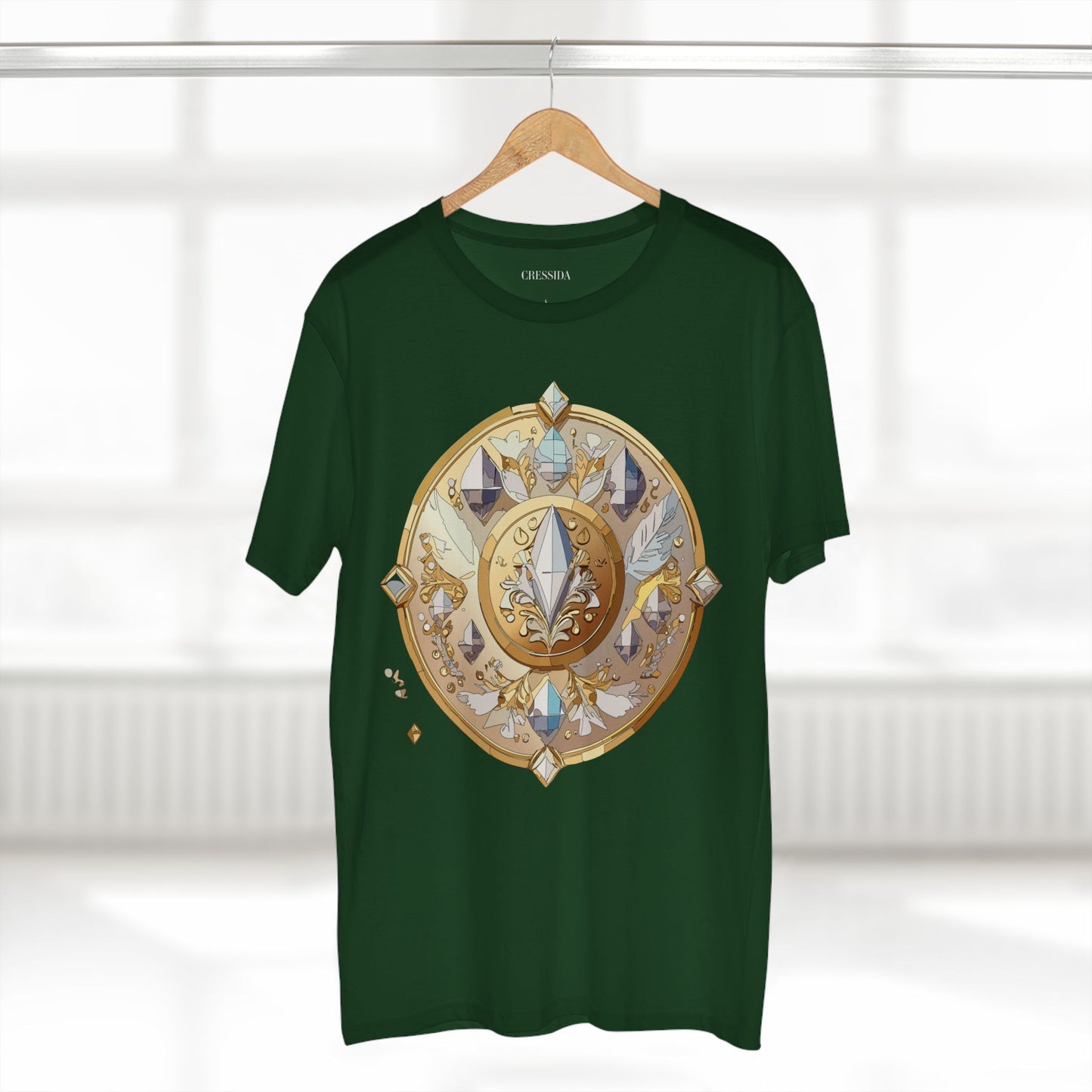 Medallion Shirt, Shirt with Medallion, Tee Shirt with Medal