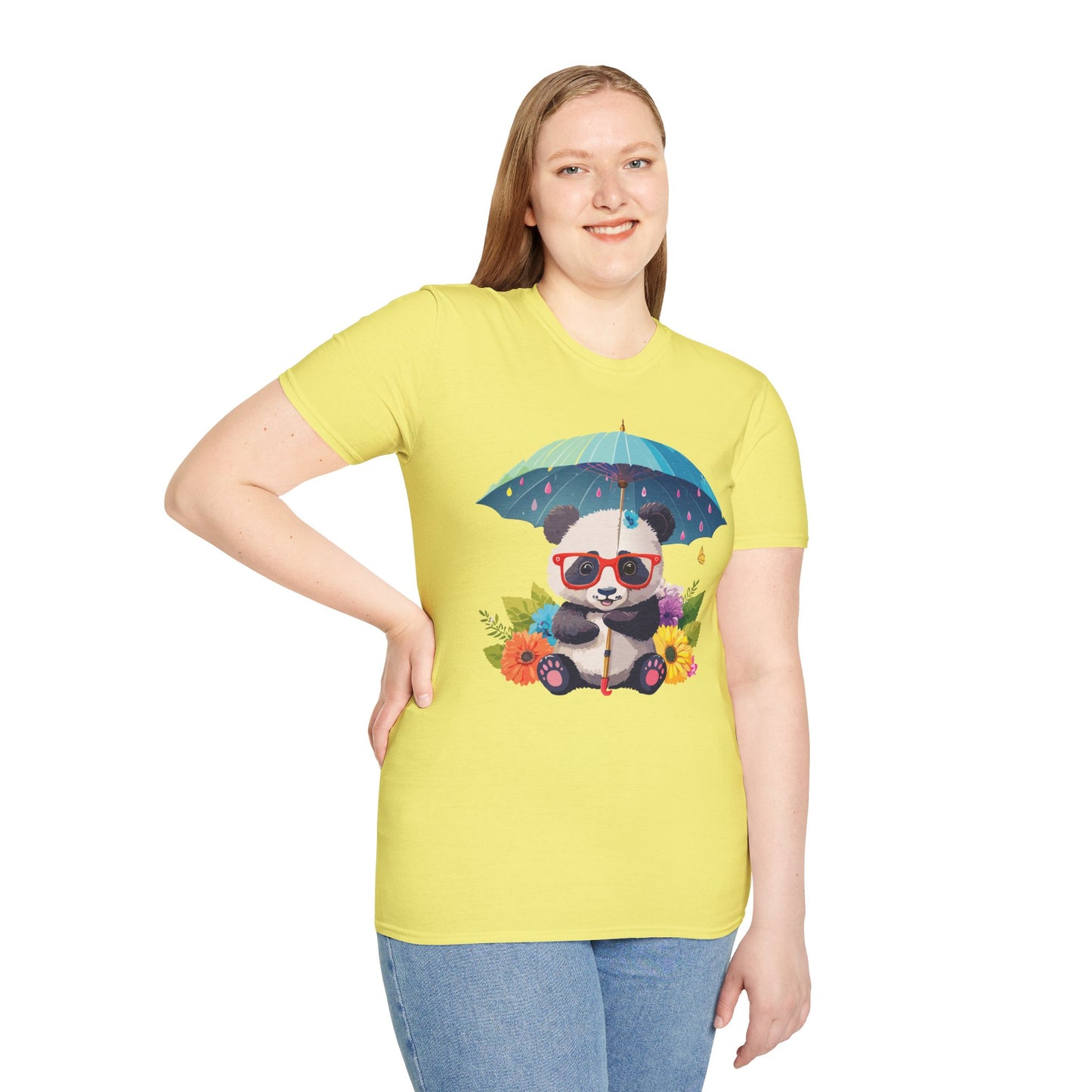 Panda Shirt, T Shirt with Panda, Animal Shirt, Tee Shirt with Animals
