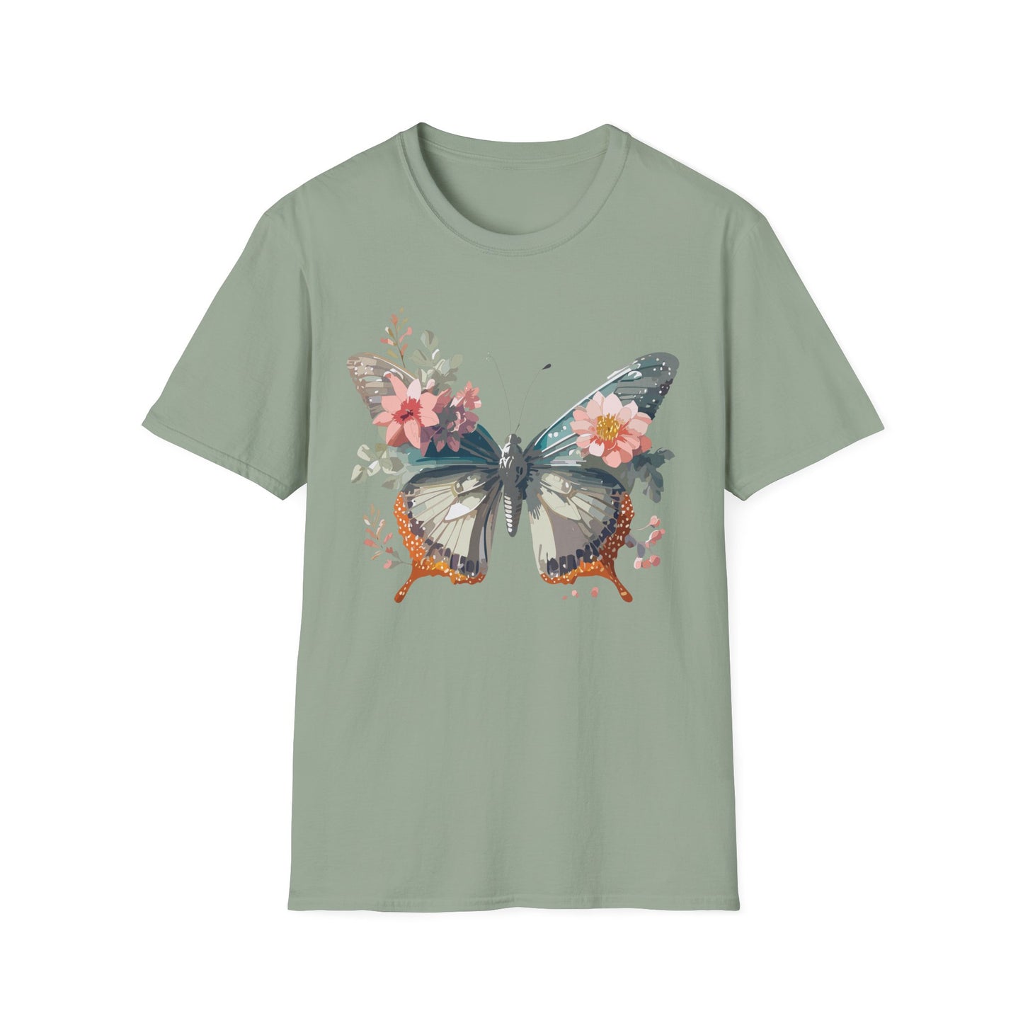 Butterfly Shirt, T Shirt with Butterfly, Monarch Shirt