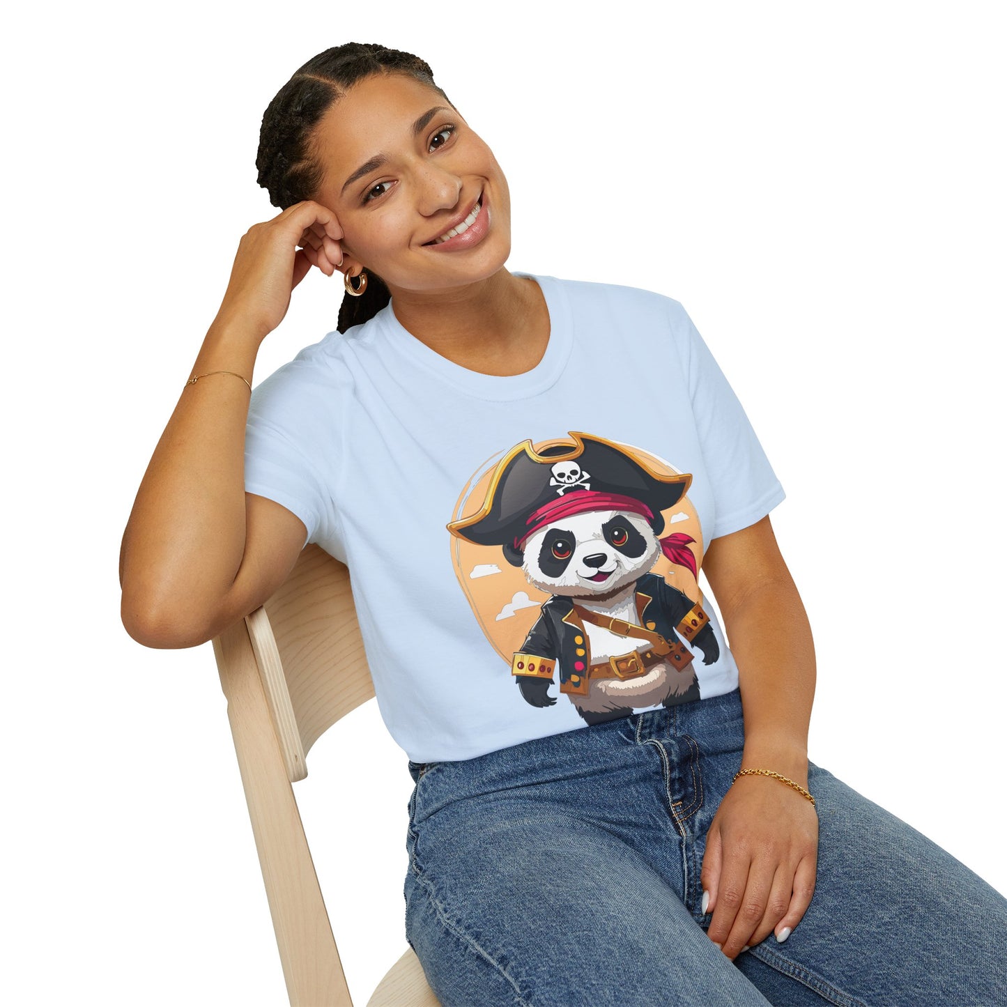 Panda Shirt, T Shirt with Panda, Animal Shirt, Tee Shirt with Animals