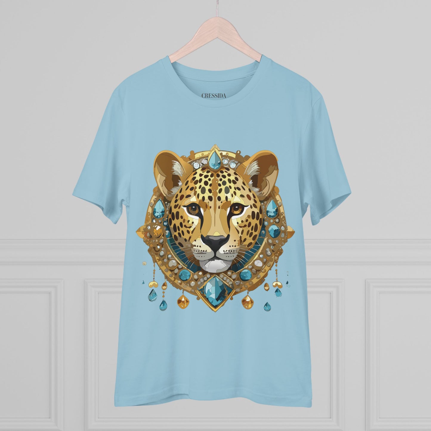 Organic T-shirt with Animals - Cheetah