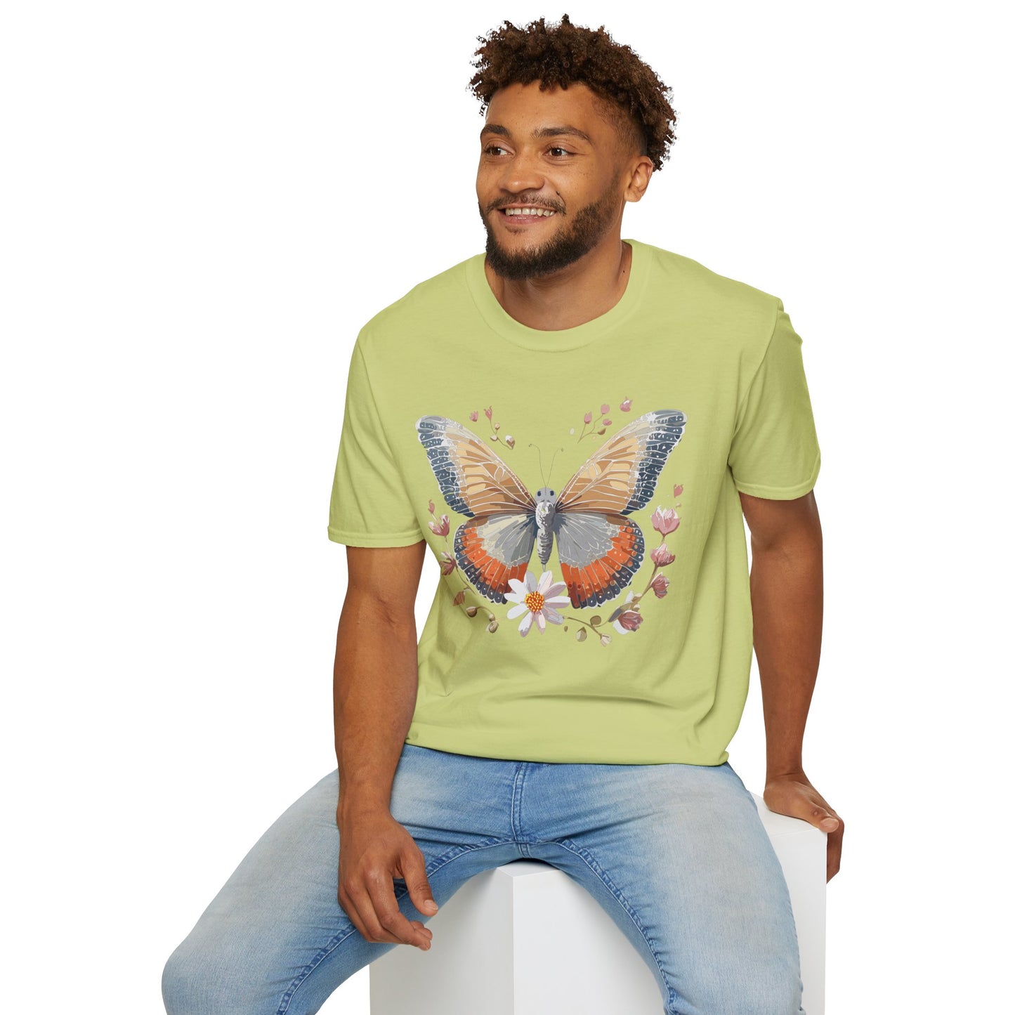 Butterfly Shirt, T Shirt with Butterfly, Monarch Shirt