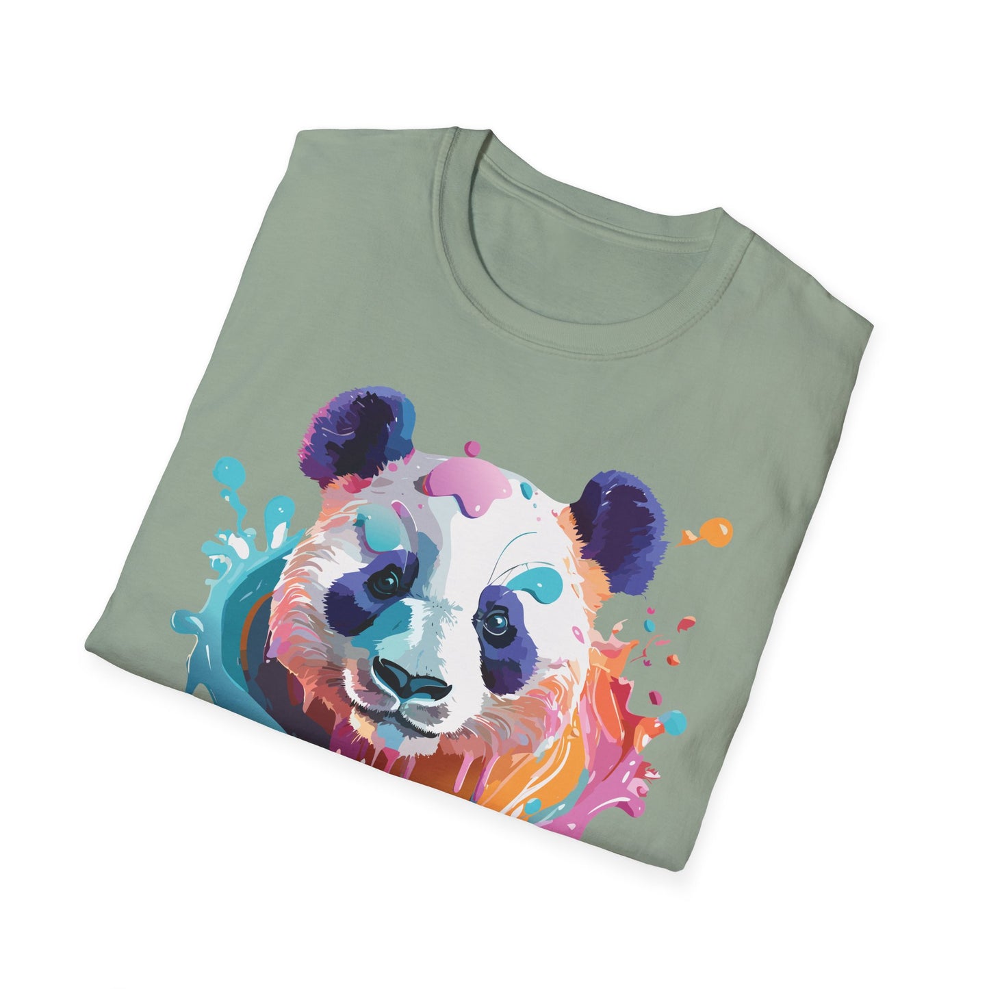 Panda Shirt, T Shirt with Panda, Animal Shirt, Tee Shirt with Animals