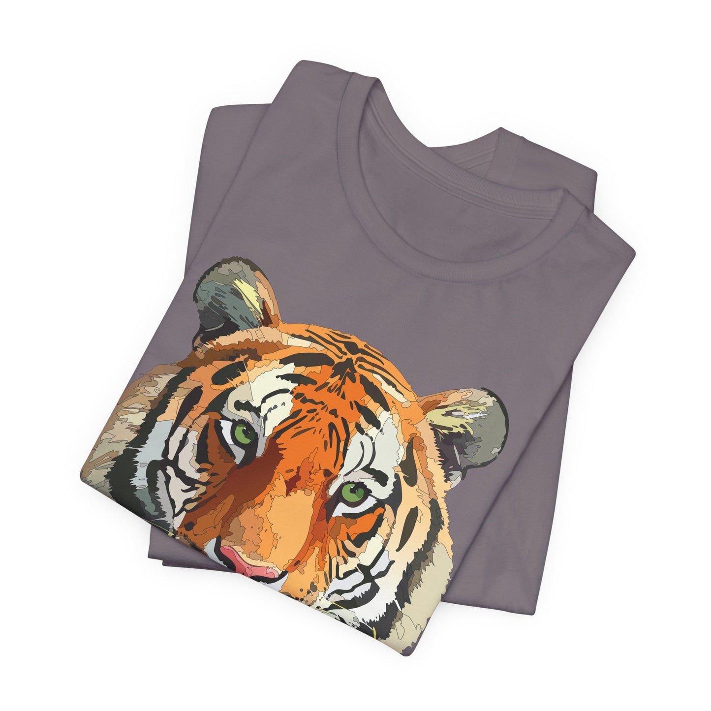 Unisex Animal Shirt, Tee Shirt with Animals, Art Design Tee Shirt, Wild Animals Shirt