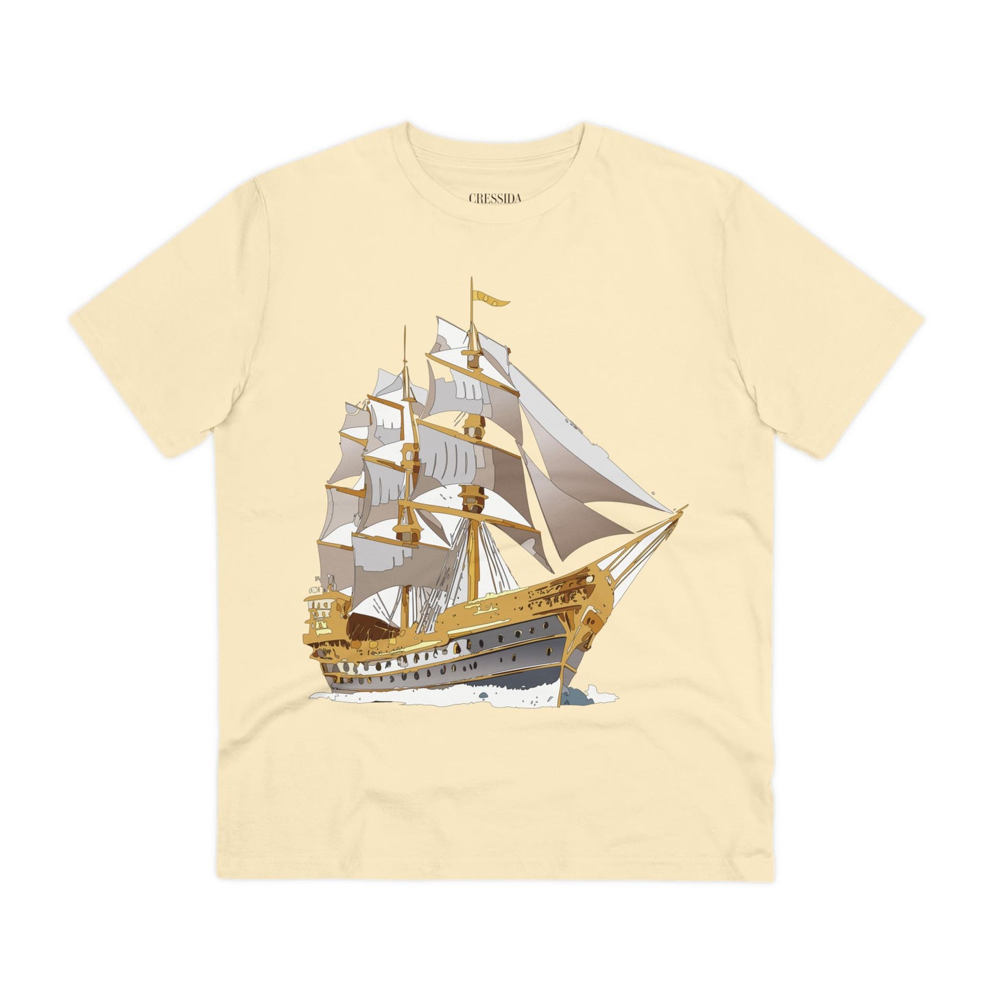 Organic T-shirt with Ship