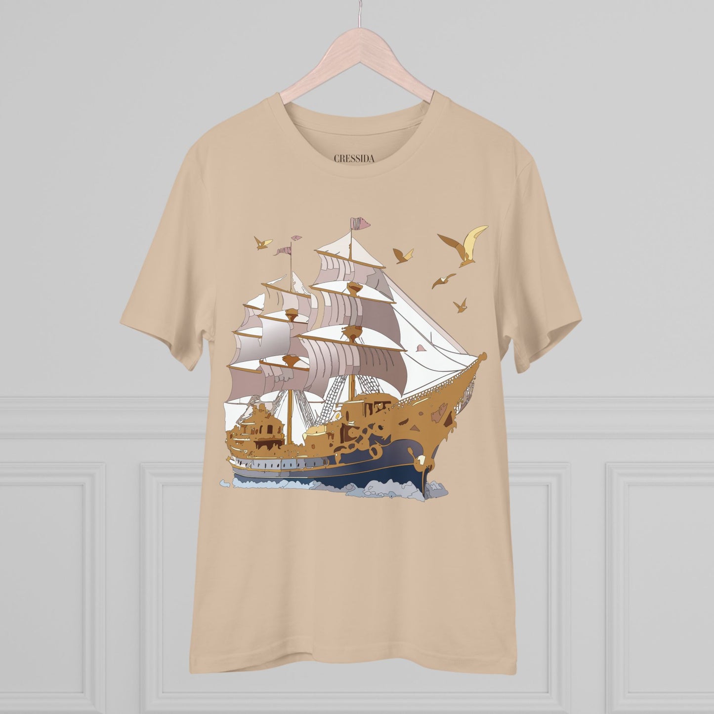 Organic T-shirt with Ship