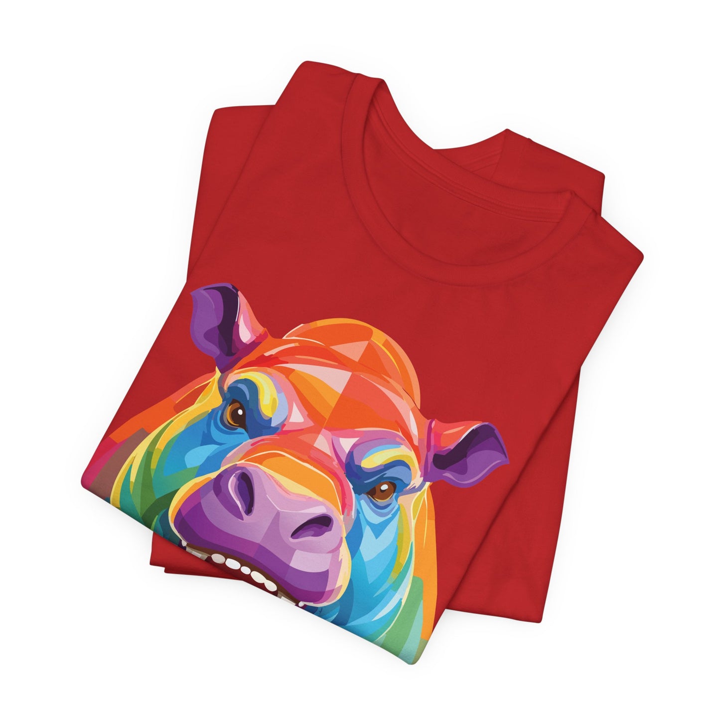 Unisex Animal Shirt, Tee Shirt with Animals, Art Design Tee Shirt, Wild Animals Shirt