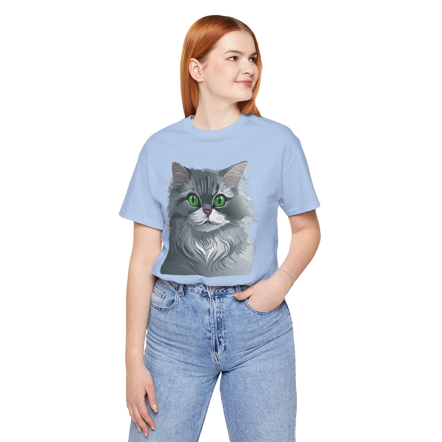 Unisex Animal Shirt, Tee Shirt with Animals, Art Design Tee Shirt, Wild Animals Shirt