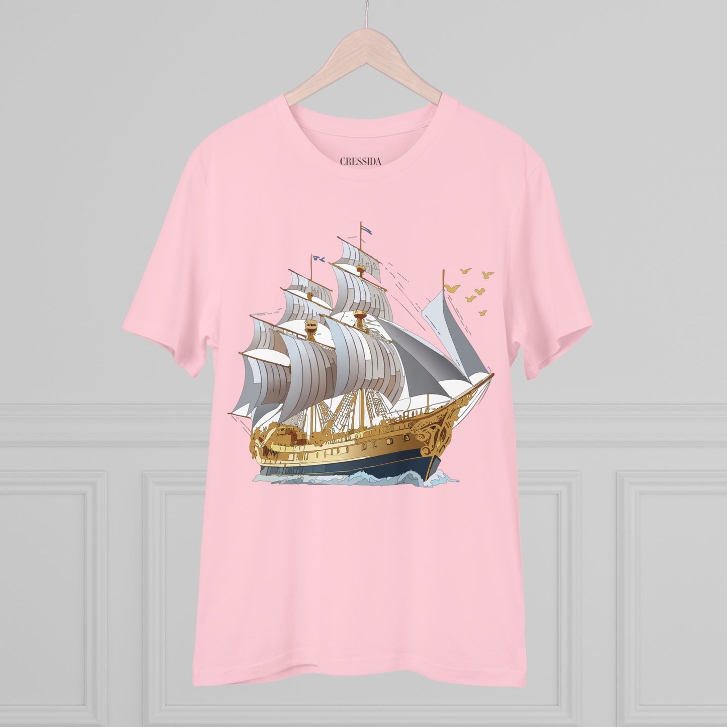 Organic T-shirt with Ship