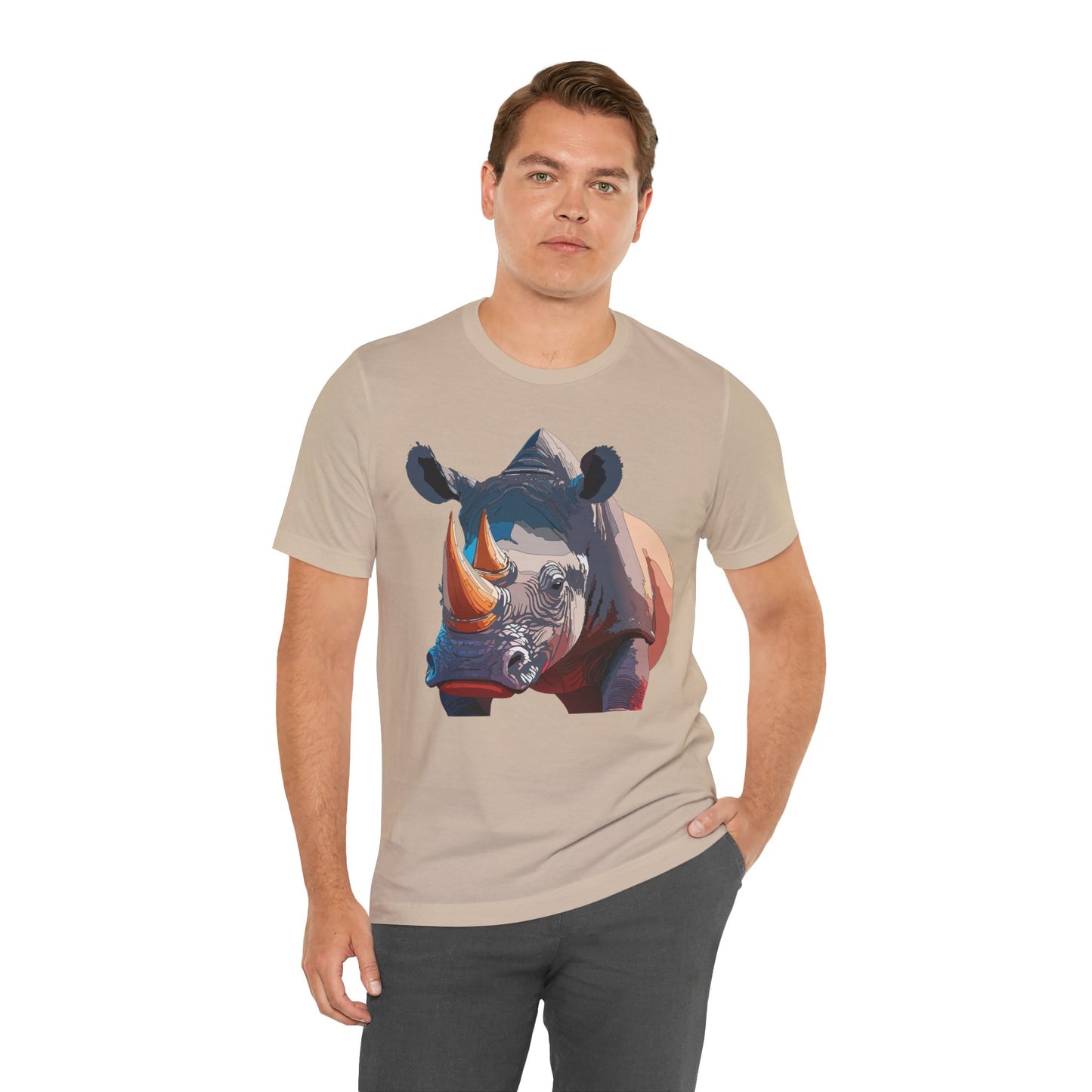 Unisex Animal Shirt, Tee Shirt with Animals, Art Design Tee Shirt, Wild Animals Shirt
